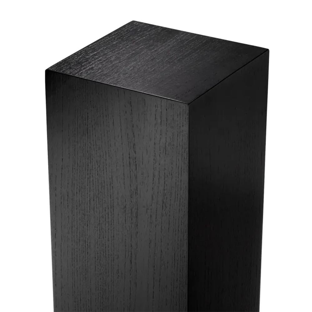 Pedestal Mediano Alka Negro Chapado en venta