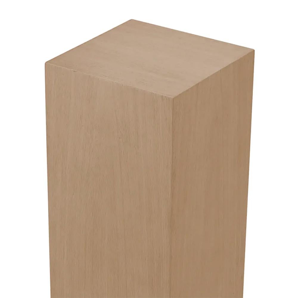 Pedestal Alka Roble Mediano Chapado en venta