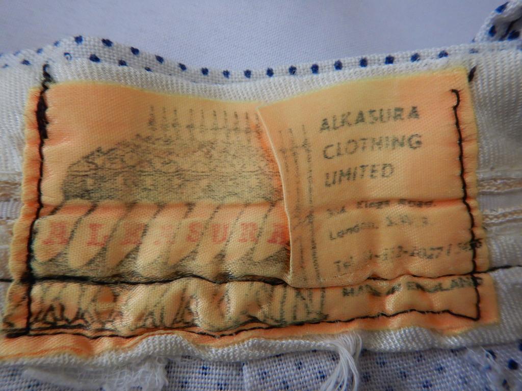 Alkasura 1970s Polka Dot Flared Trousers 2