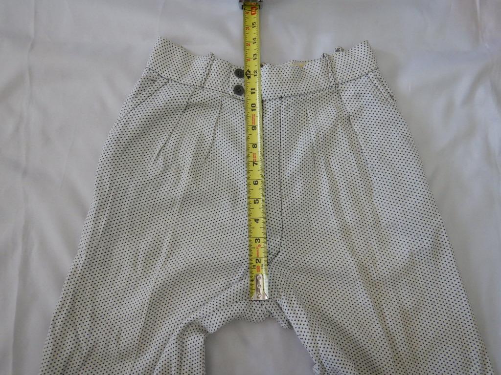Alkasura 1970s Polka Dot Flared Trousers 4