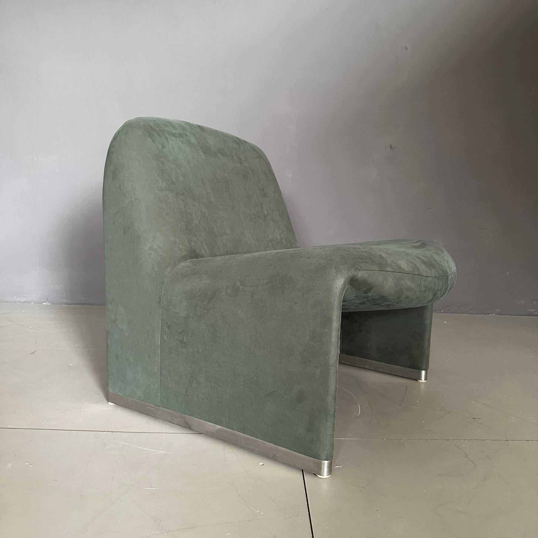 Mid-Century Modern  ALKI armchair, design by Giancarlo Piretti for Anonima Castelli, 1970s For Sale