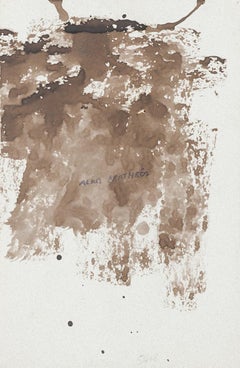 Costume - Mixed Media on Paper by Alkis Matheos - Mid-20th Century
