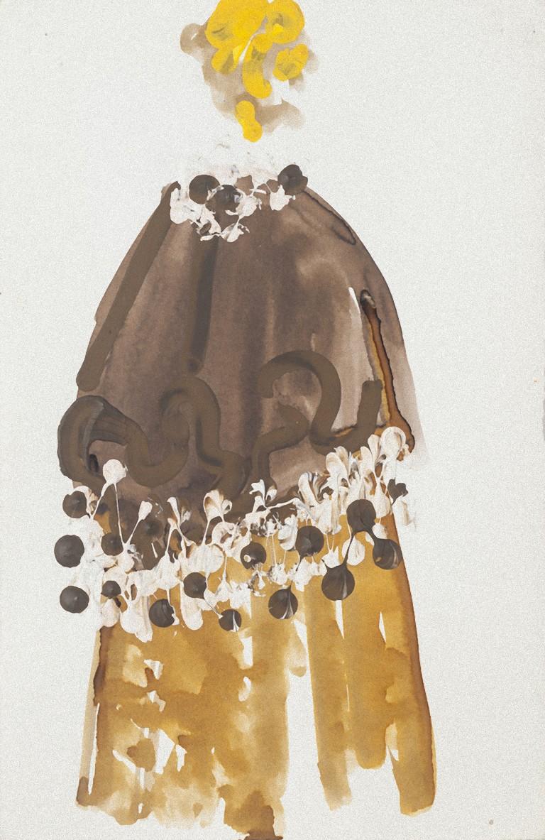 Costume è un dipinto originale a tecnica mista, tempera e acquerello su carta, realizzato dall'artista greco-francese Alkis Matheos.

Condizioni molto buone.

Firmato con timbro dell'artista.

L'opera d'arte è una rappresentazione molto bella e