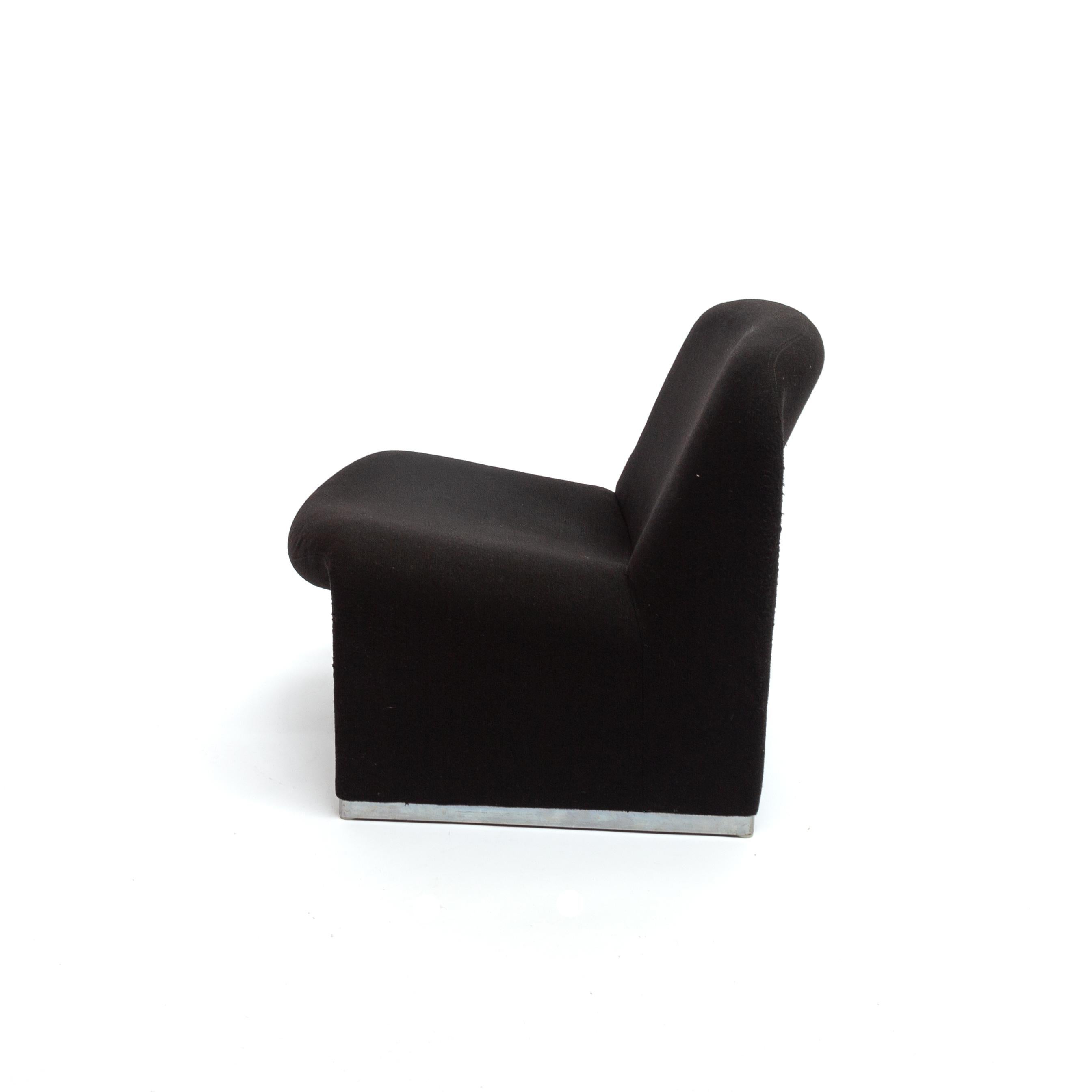 Mid-Century Modern Alky Armchair by Giancarlo Piretti for Castelli, Italy, 1970s