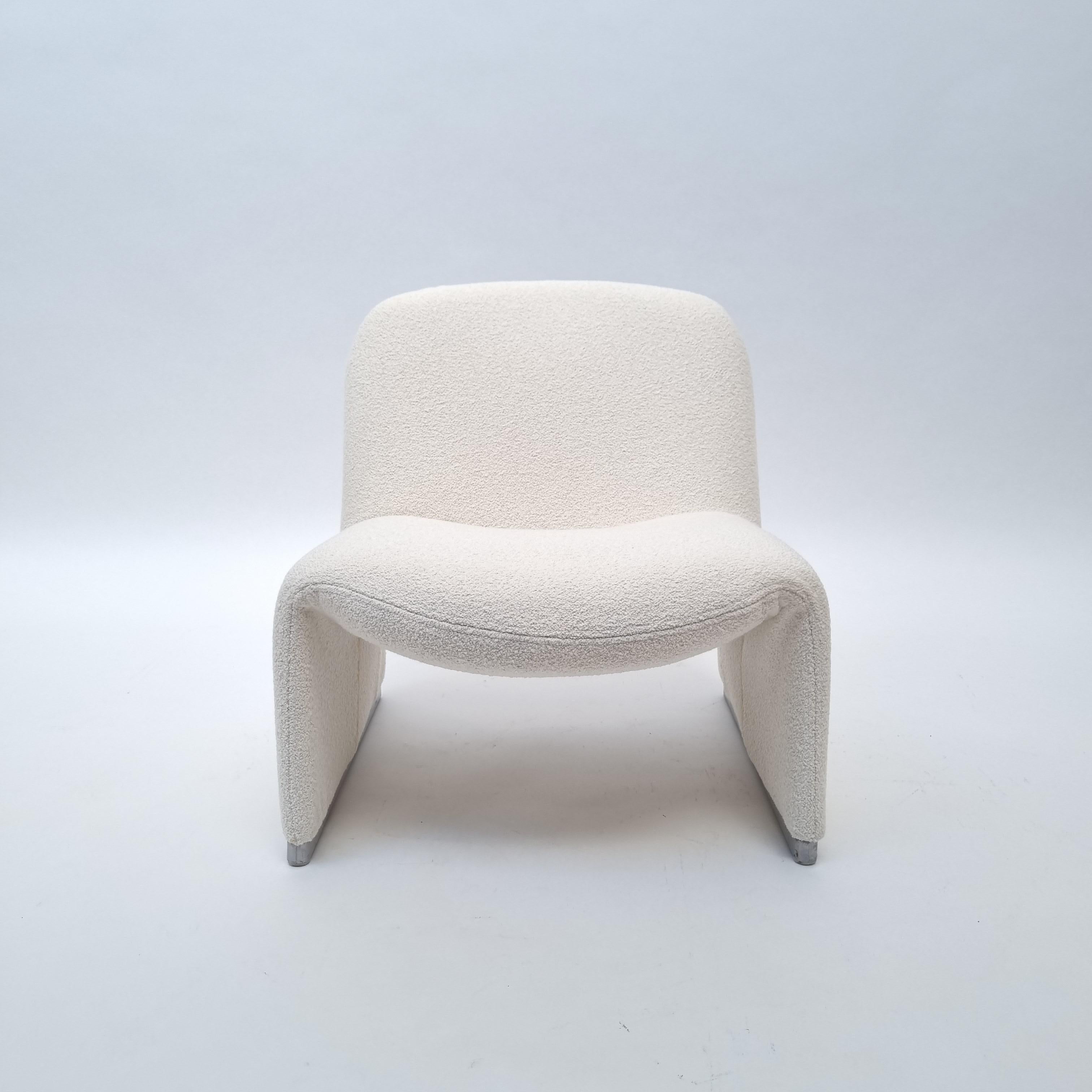 Mid-Century Modern Alky Armchair by Giancarlo Piretti for Castelli, Italy, 1970s