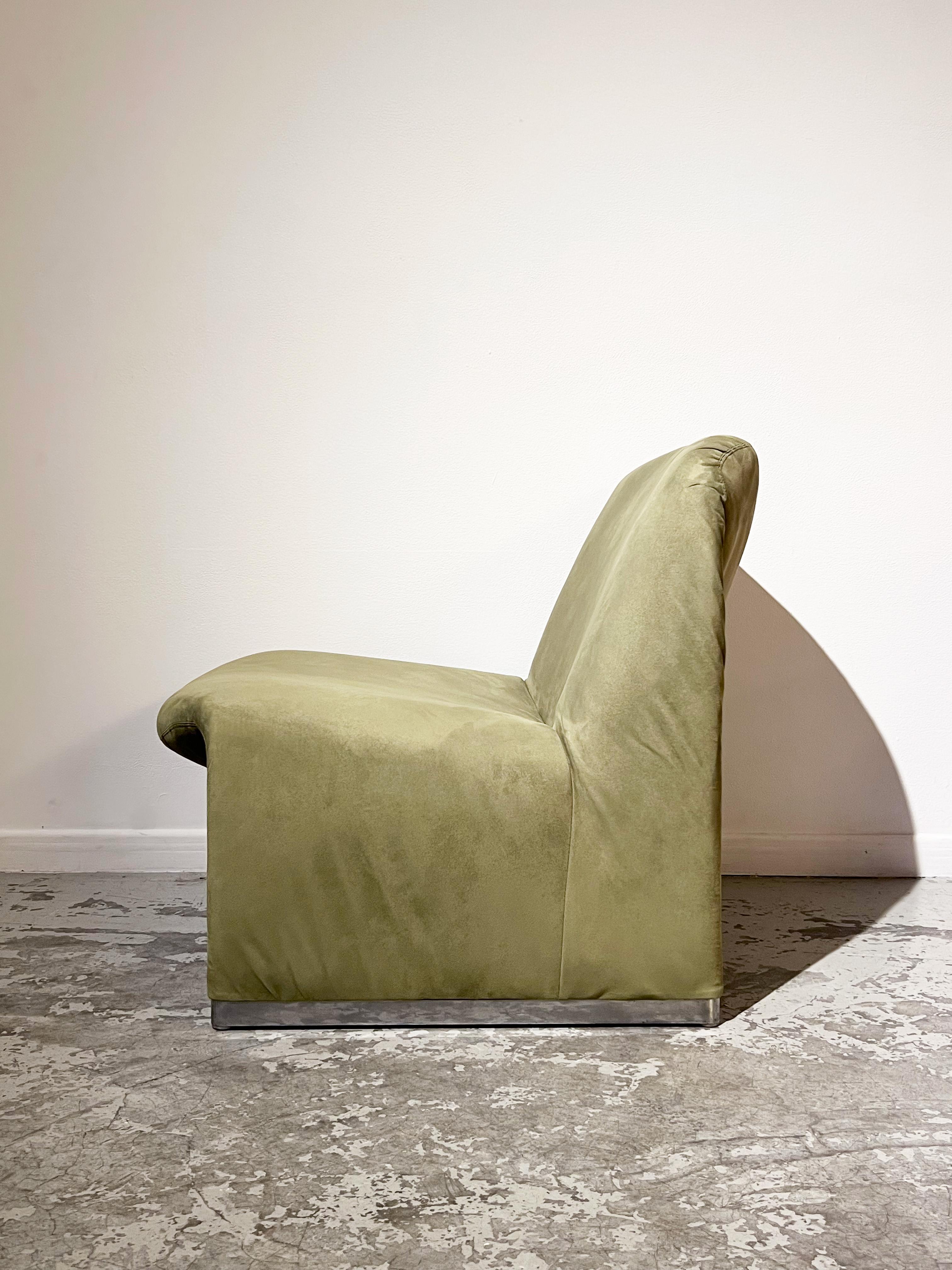 Late 20th Century Alky armchair by Giancarlo Piretti for Castelli Italy 70s