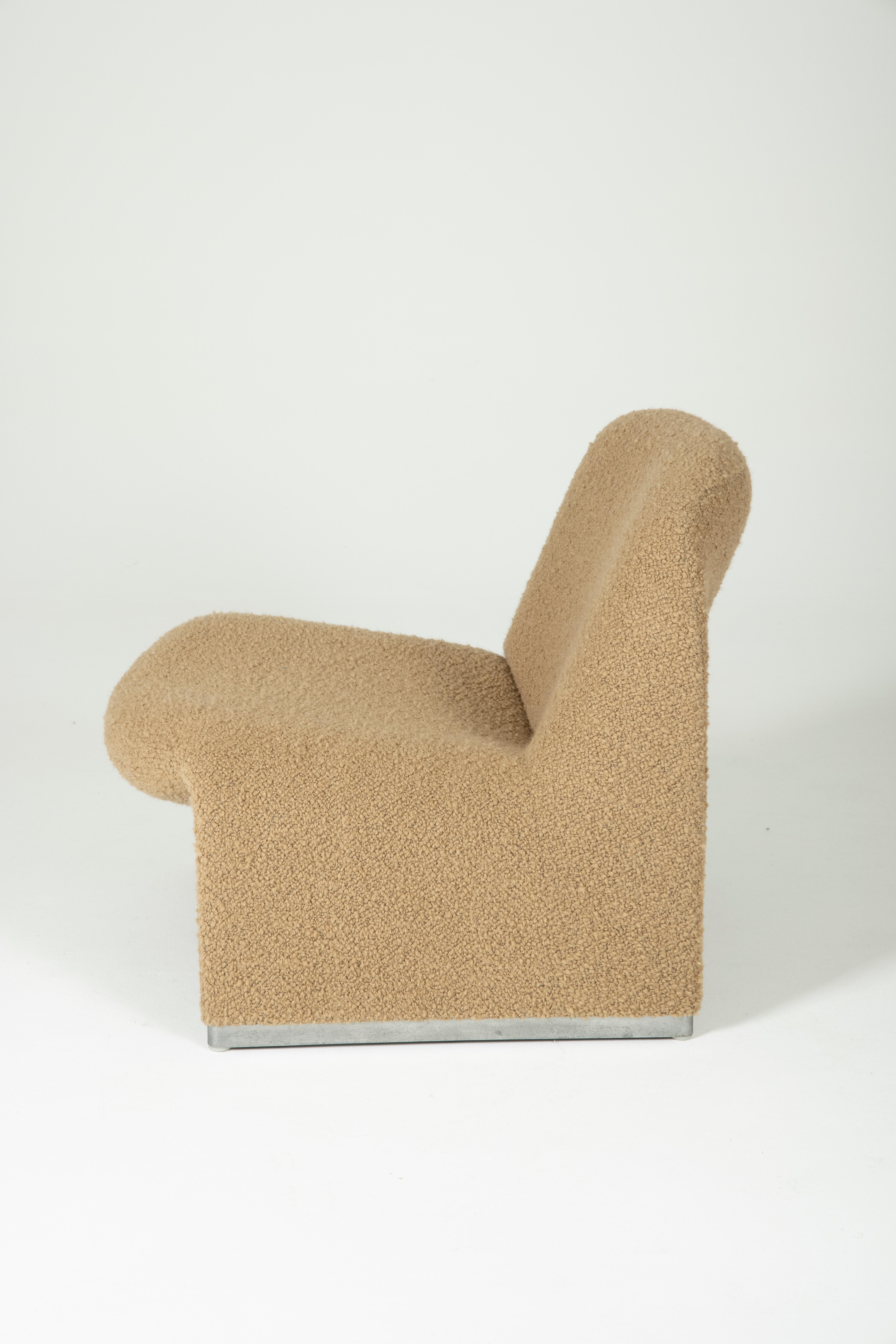 Sessel „Alky“ von Giancarlo Piretti (Textil) im Angebot