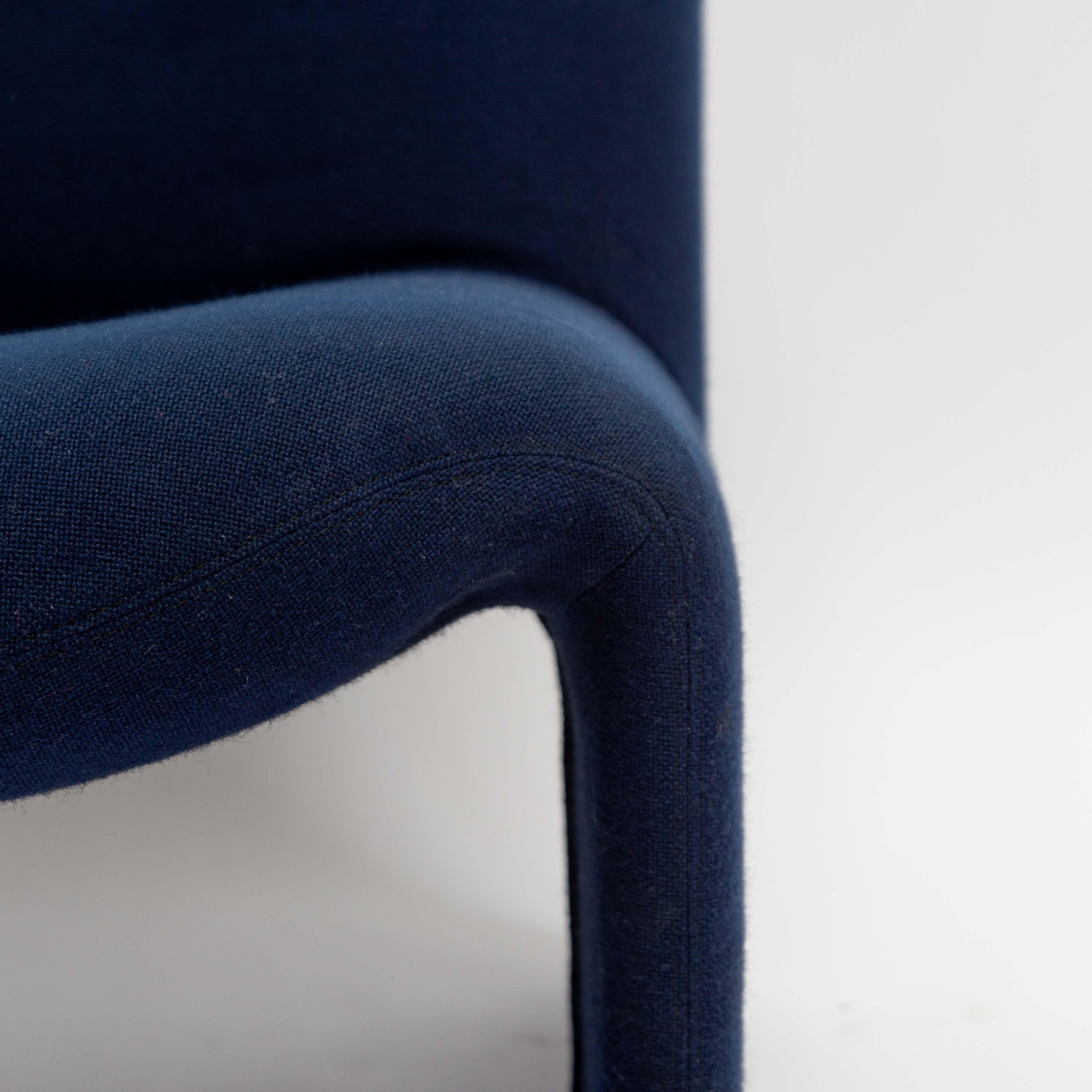 Alky Chair Blue Designed by Giancarlo Piretti for Castelli, Italy, 1970s 1
