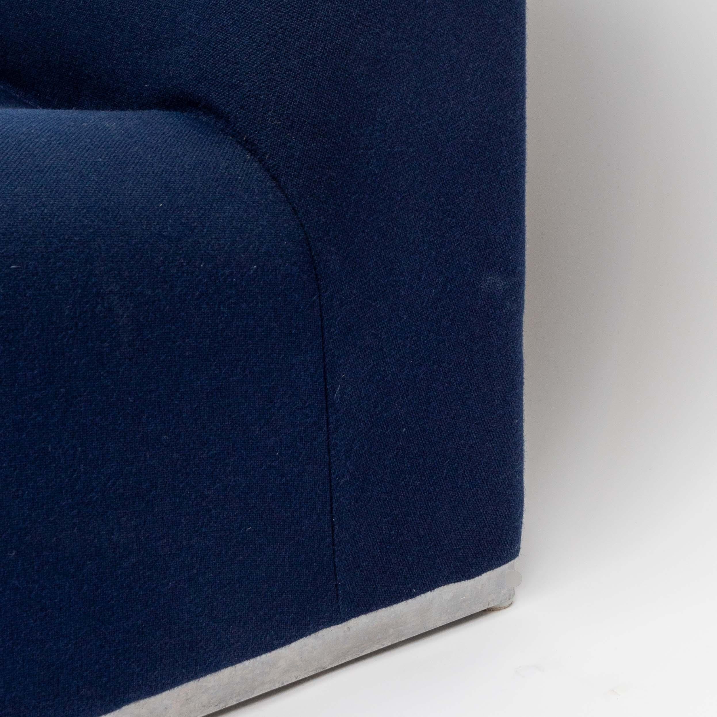 Alky Chair Blue Designed by Giancarlo Piretti for Castelli, Italy, 1970s 2