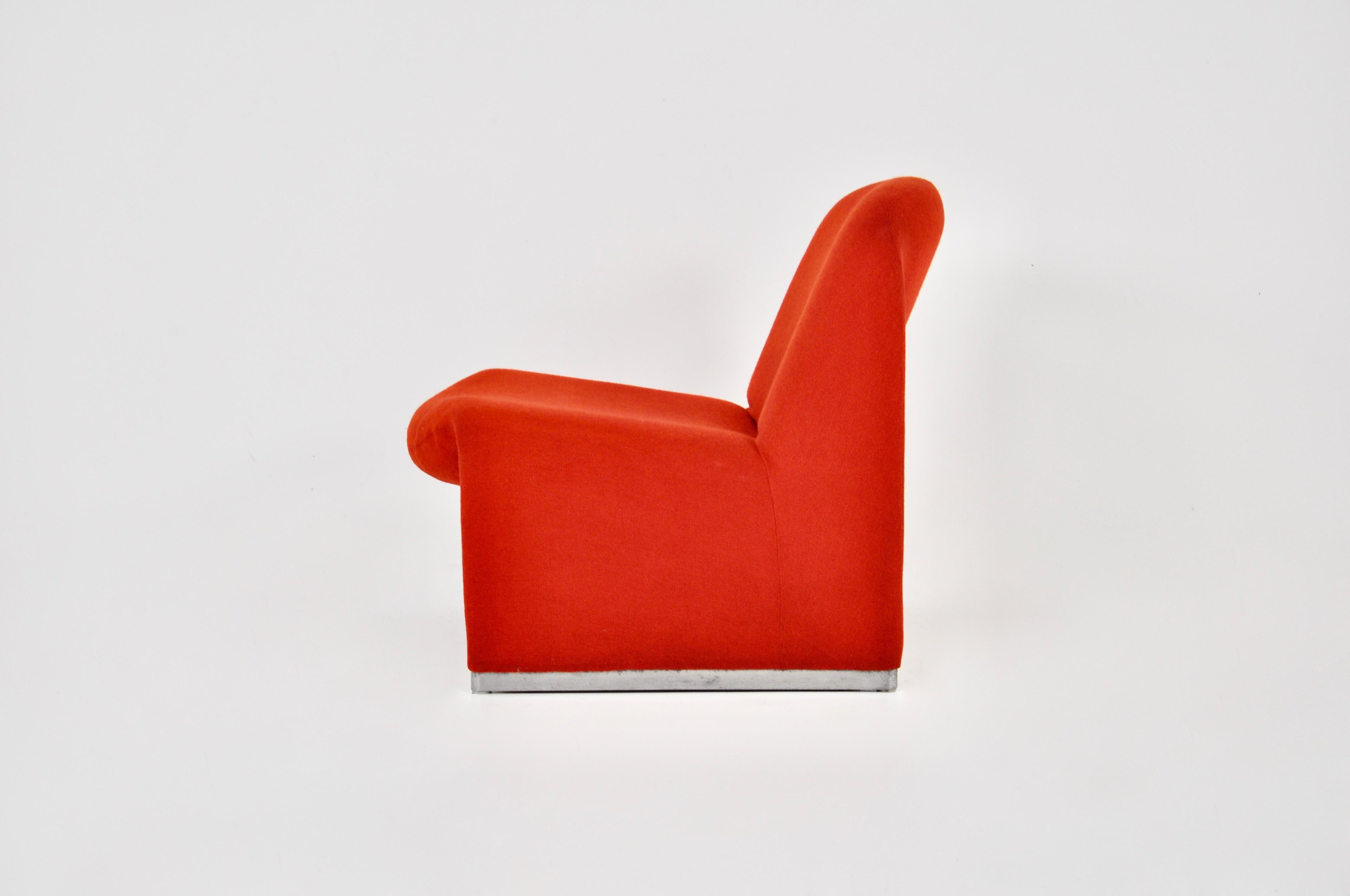 Metal Alky Chair by Giancarlo Piretti for Anonima Castelli, 1970s For Sale