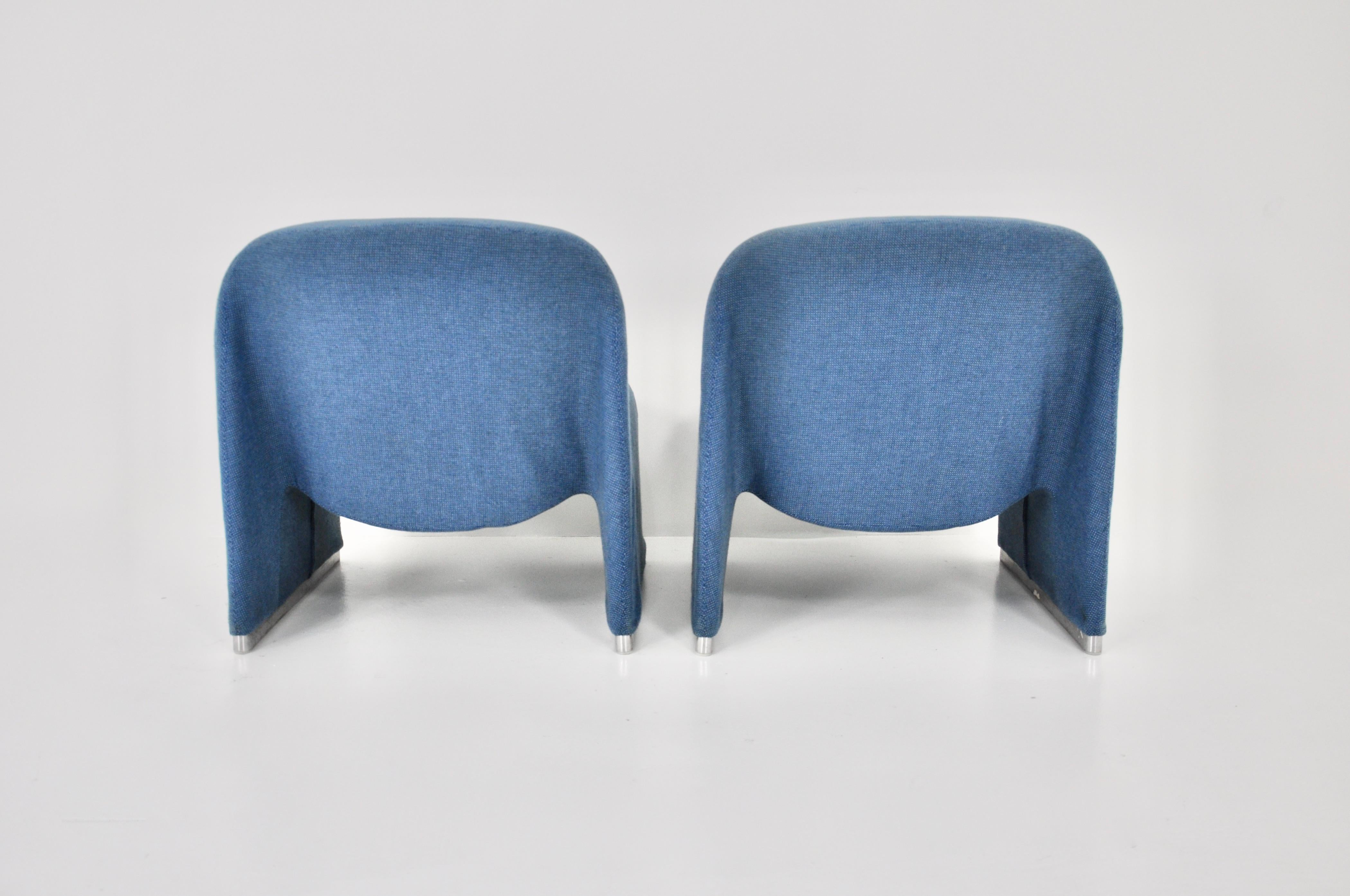 Late 20th Century Alky Chair by Giancarlo Piretti for Anonima Castelli, 1970s, Set 2