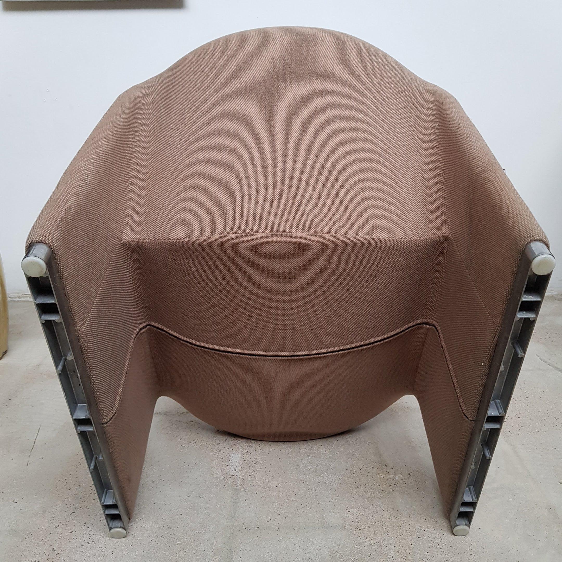 Fabric Alky Chair by Giancarlo Piretti for Castelli 'Set'