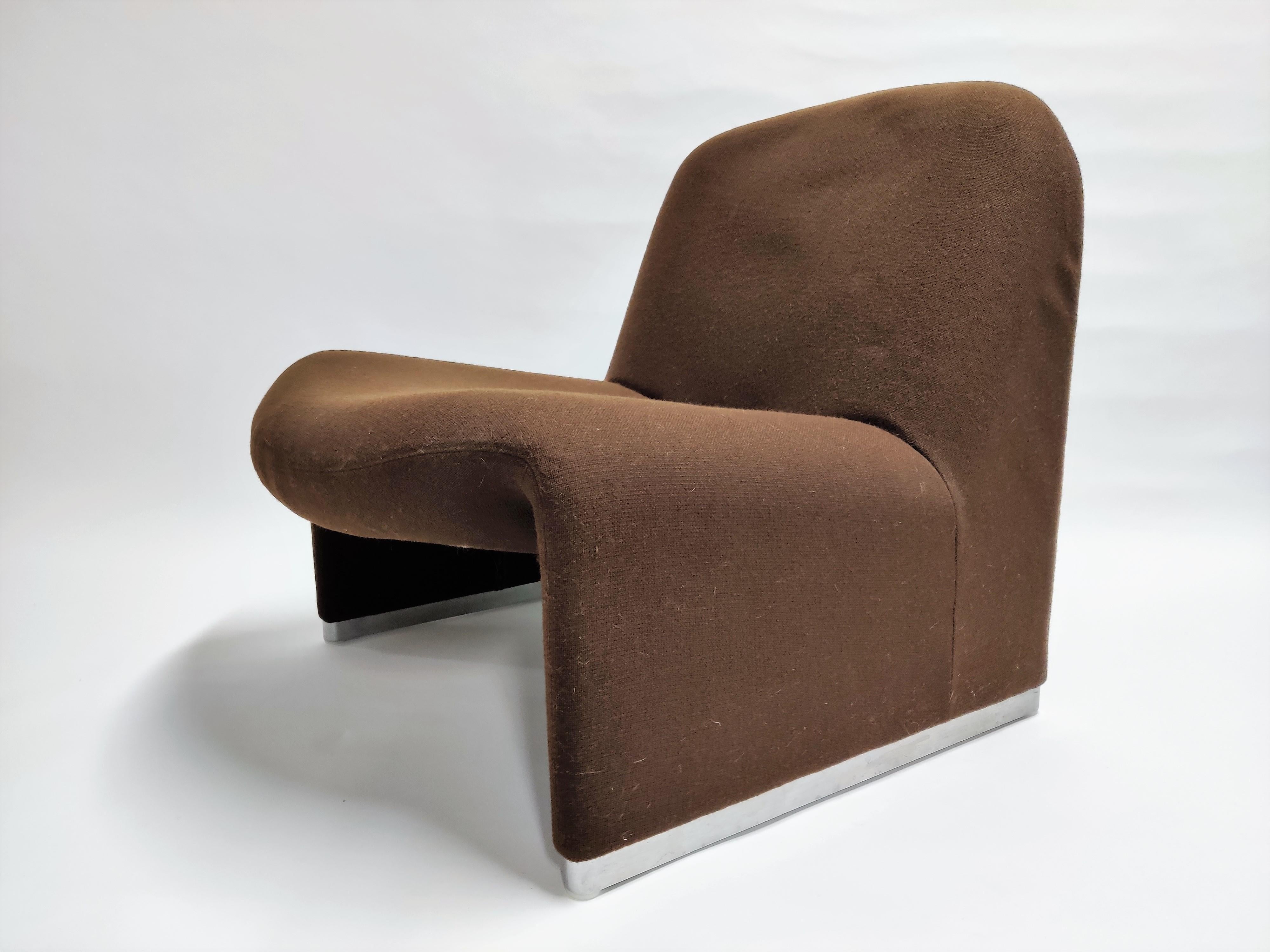 Mid-Century Modern Alky Chair Designed by Giancarlo Piretti for Castelli, 1970s 