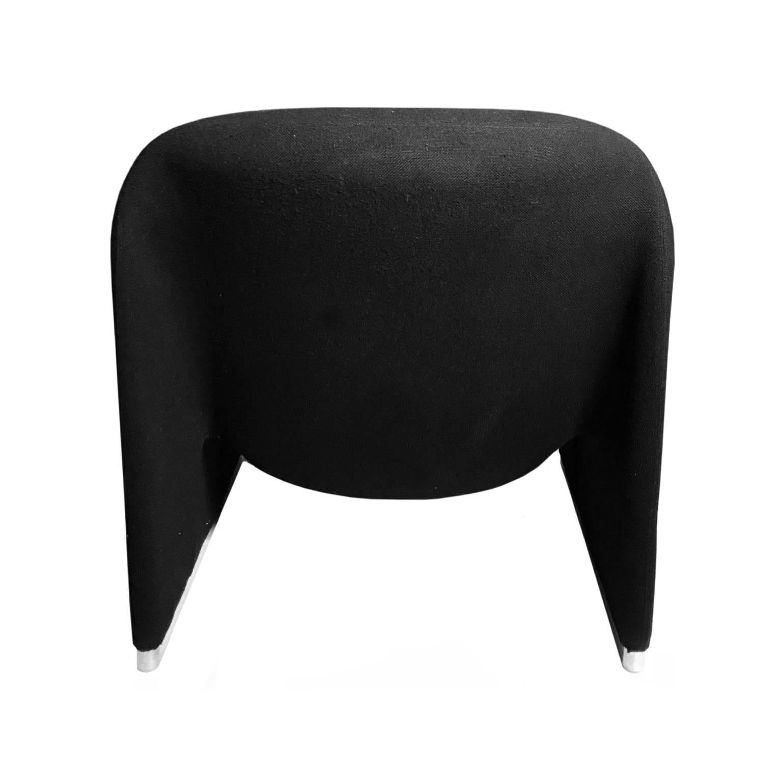 Italian Alky Chair in Black by Giancarlo Piretti for Castelli