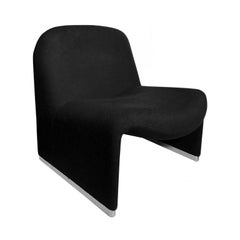 Alky Chair in Black by Giancarlo Piretti for Castelli