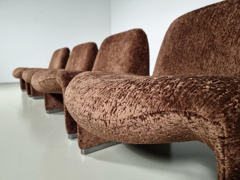 Late 20th Century Alky Chairs by Giancarlo Piretti for Anonima Castelli, 1970s