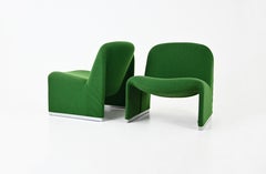Sillas Alky de Giancarlo Piretti para Anonima Castelli, años 70, set de 2