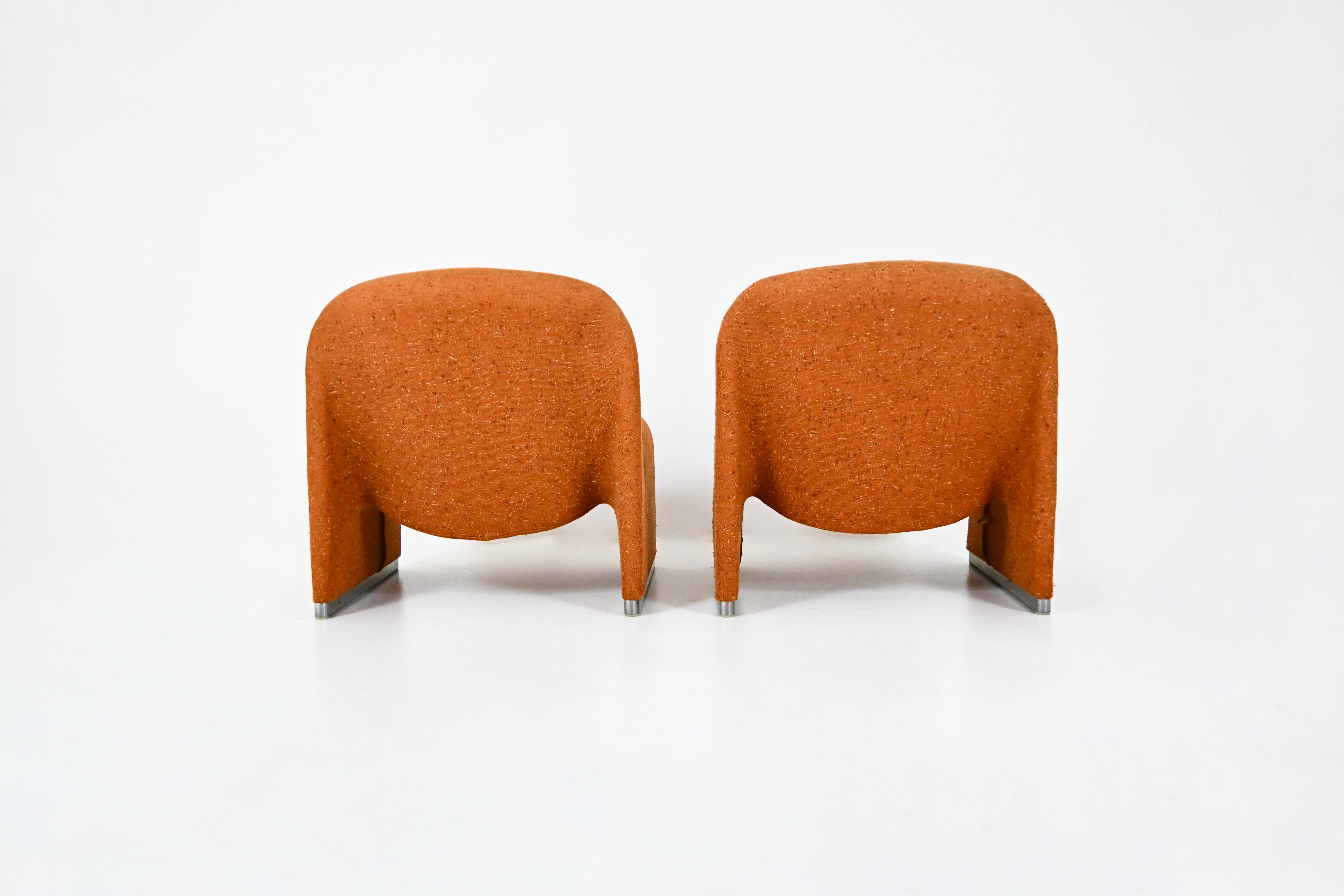 Fin du 20e siècle Chaises Alky de Giancarlo Piretti pour Anonima Castelli, 1970, lot de 2 en vente