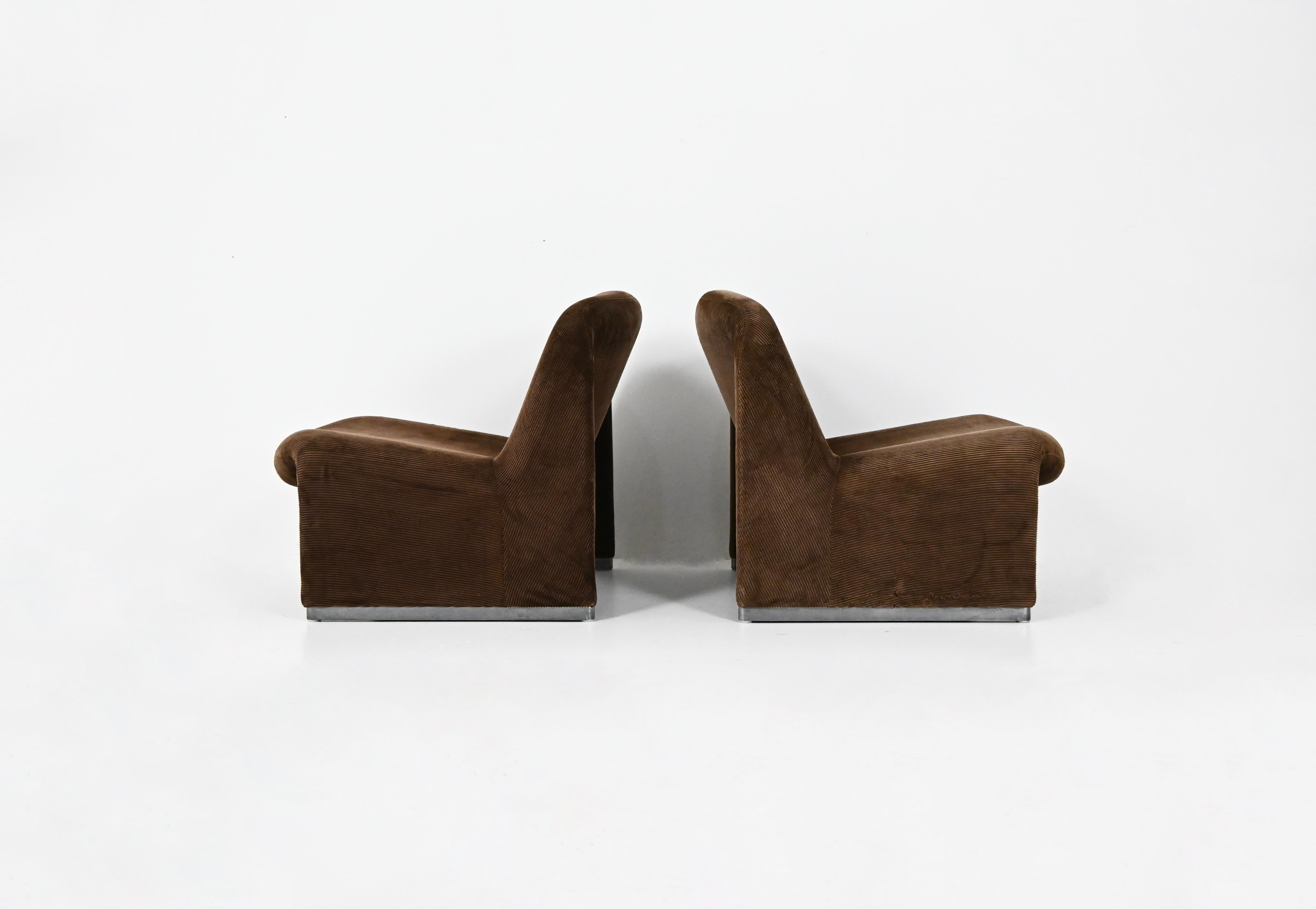 Sillas Alky de Giancarlo Piretti para Anonima Castelli, años 70, set de 2 Metal en venta