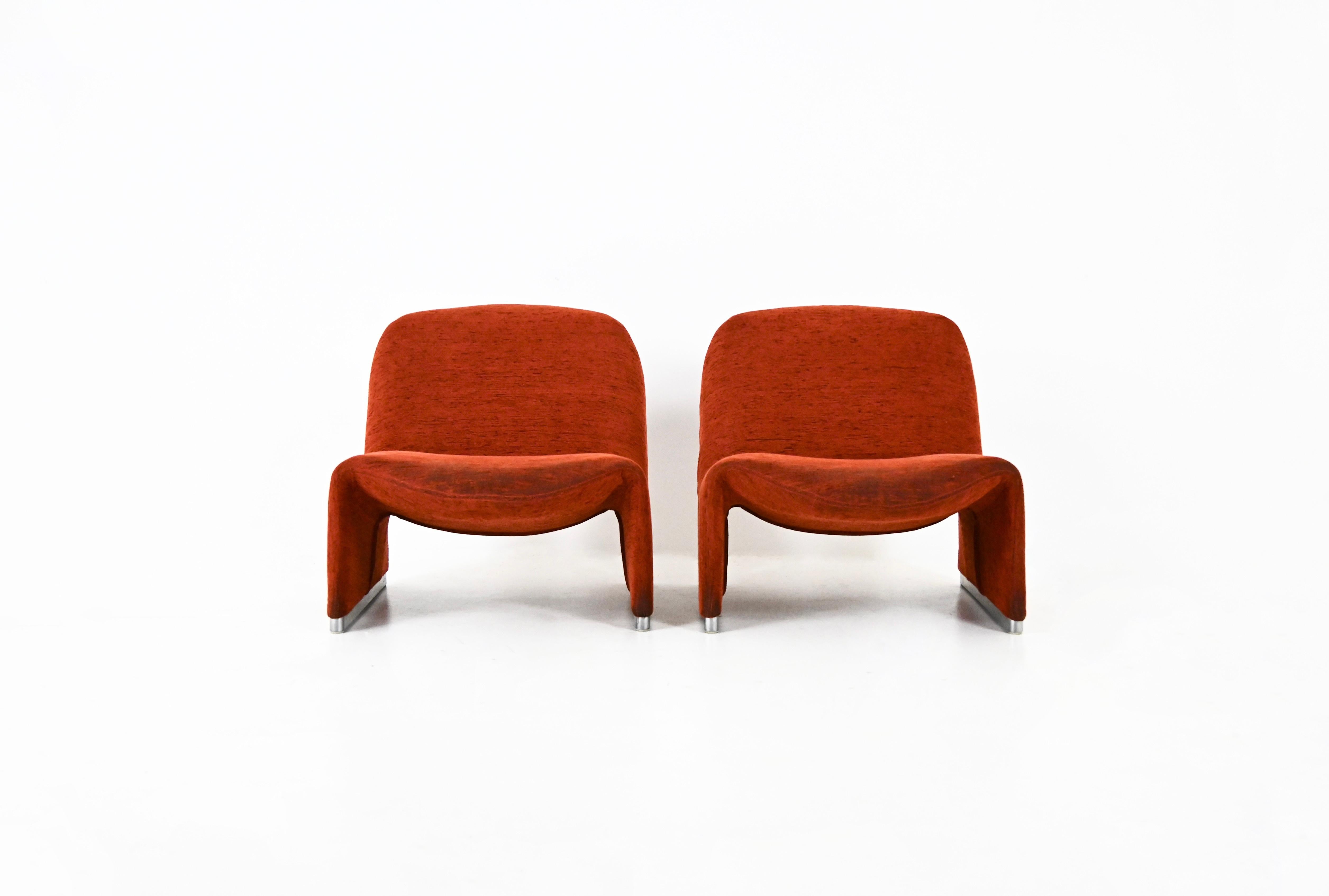 Alky Stühle von Giancarlo Piretti für Anonima Castelli, 1970er Jahre, 2er Set im Angebot 2