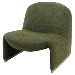 Alky Chair by Giancarlo Piretti, in Pierre Frey YETI Wool - 1980s