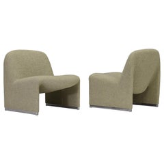 Alky Chairs by Giancarlo Pirettie for Artifort and Castelli, Italy, circa 1970