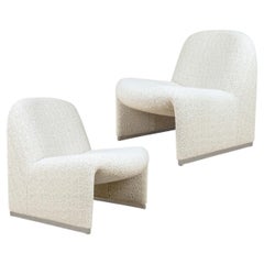 'Alky' Chairs, Castelli with Dedar New Upholstery Boucle