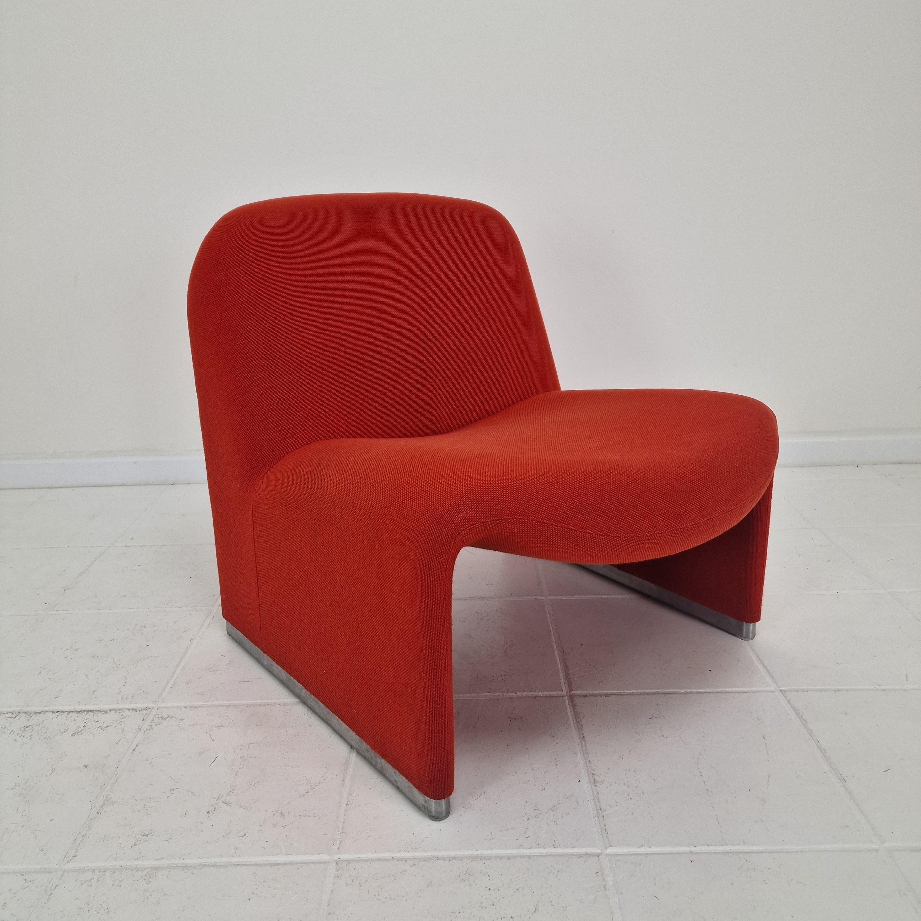 Silla Alky Lounge de Giancarlo Piretti para Artifort, años 1980 Moderno de mediados de siglo en venta