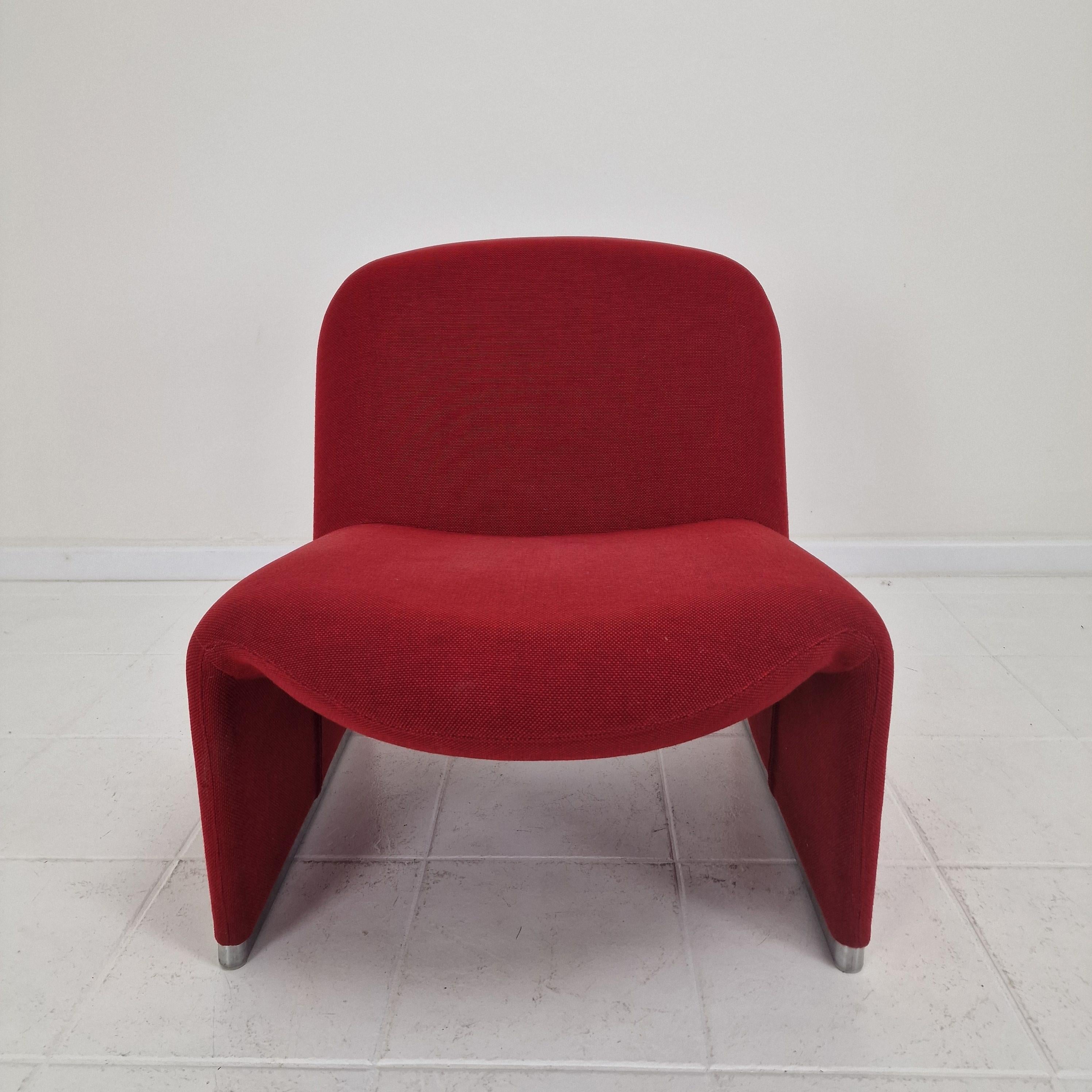 Dutch Alky Lounge Chair by Giancarlo Piretti for Artifort, 1980s For Sale