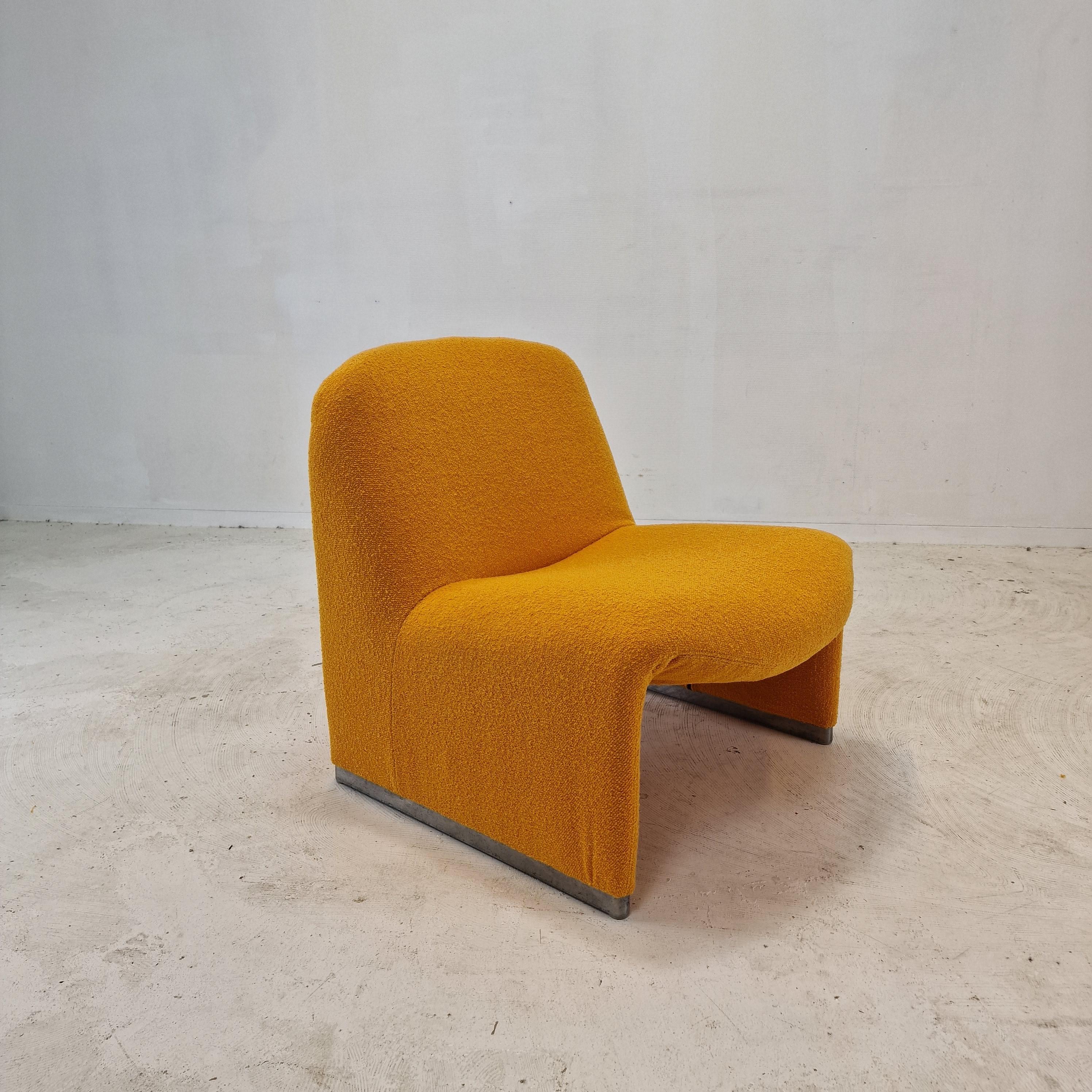 Woven Alky Lounge Chair by Giancarlo Piretti for Artifort, 1980s For Sale