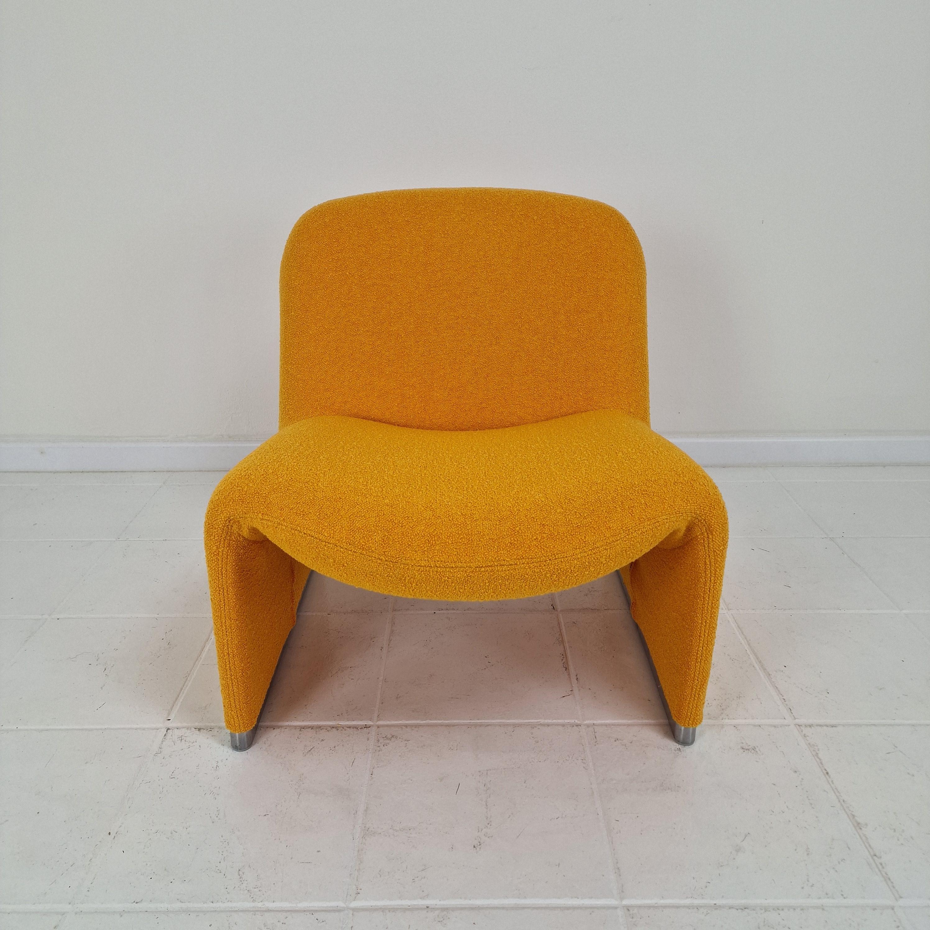 Silla Alky Lounge de Giancarlo Piretti para Artifort, años 1980 en Excelente estado para la venta en Oud Beijerland, NL