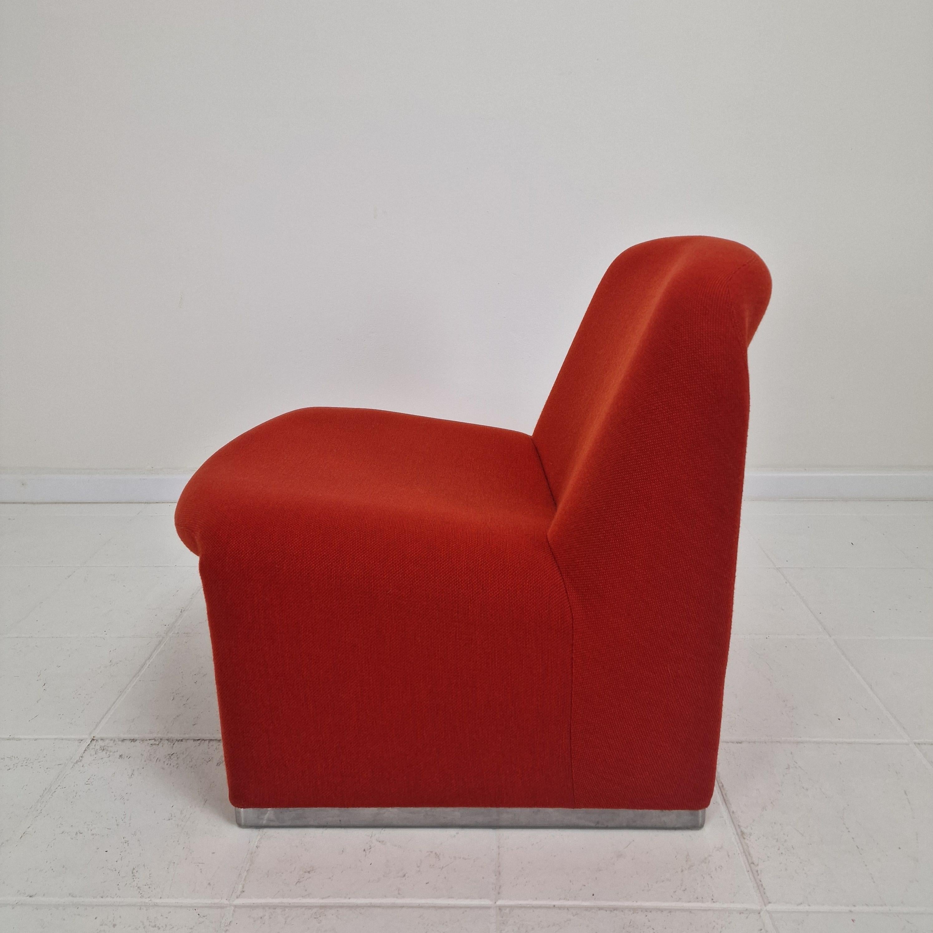 Loungesessel „Alky“ von Giancarlo Piretti für Artifort, 1980er Jahre im Zustand „Gut“ im Angebot in Oud Beijerland, NL