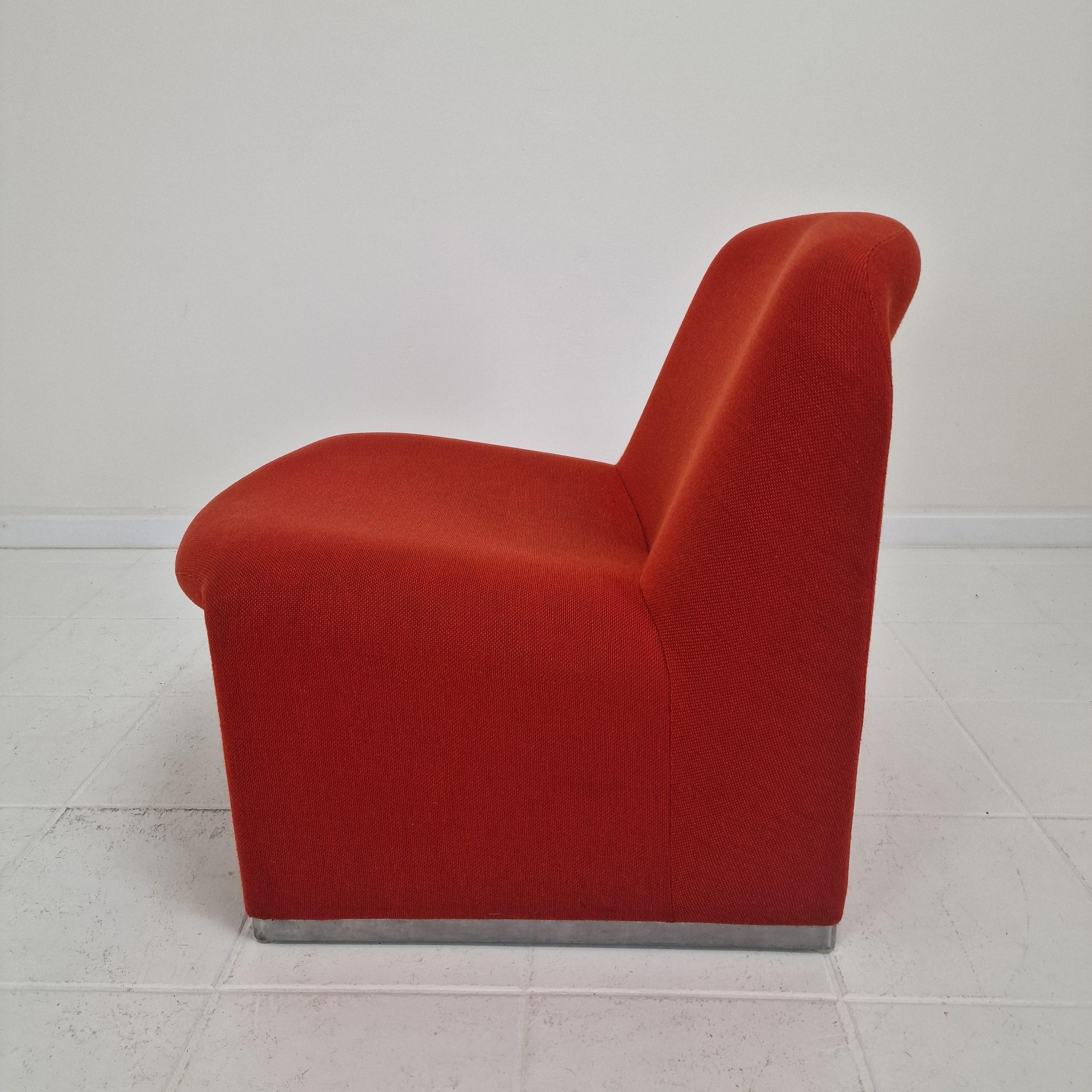 Silla Alky Lounge de Giancarlo Piretti para Artifort, años 1980 en Bueno estado para la venta en Oud Beijerland, NL