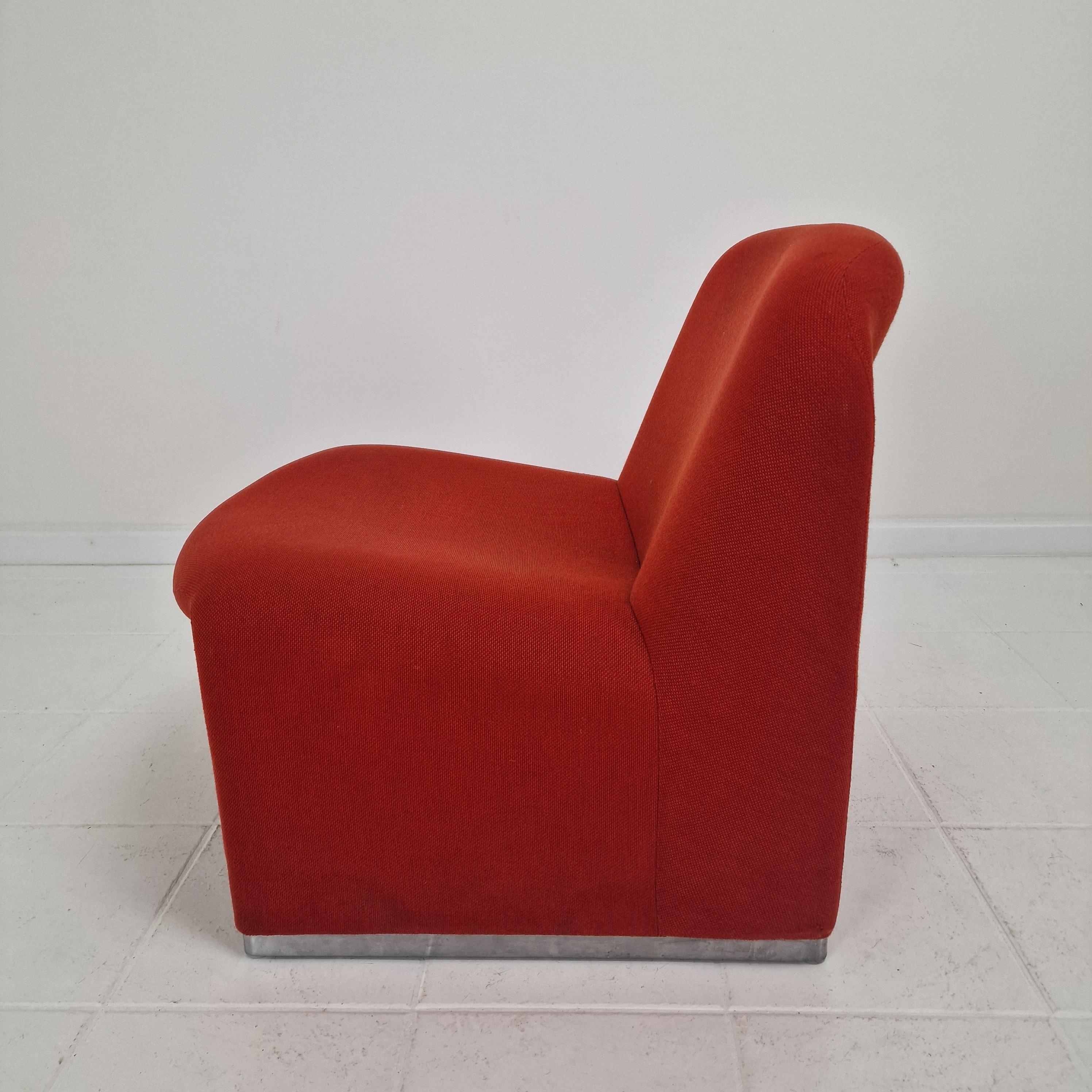 Loungesessel „Alky“ von Giancarlo Piretti für Artifort, 1980er Jahre im Zustand „Gut“ im Angebot in Oud Beijerland, NL