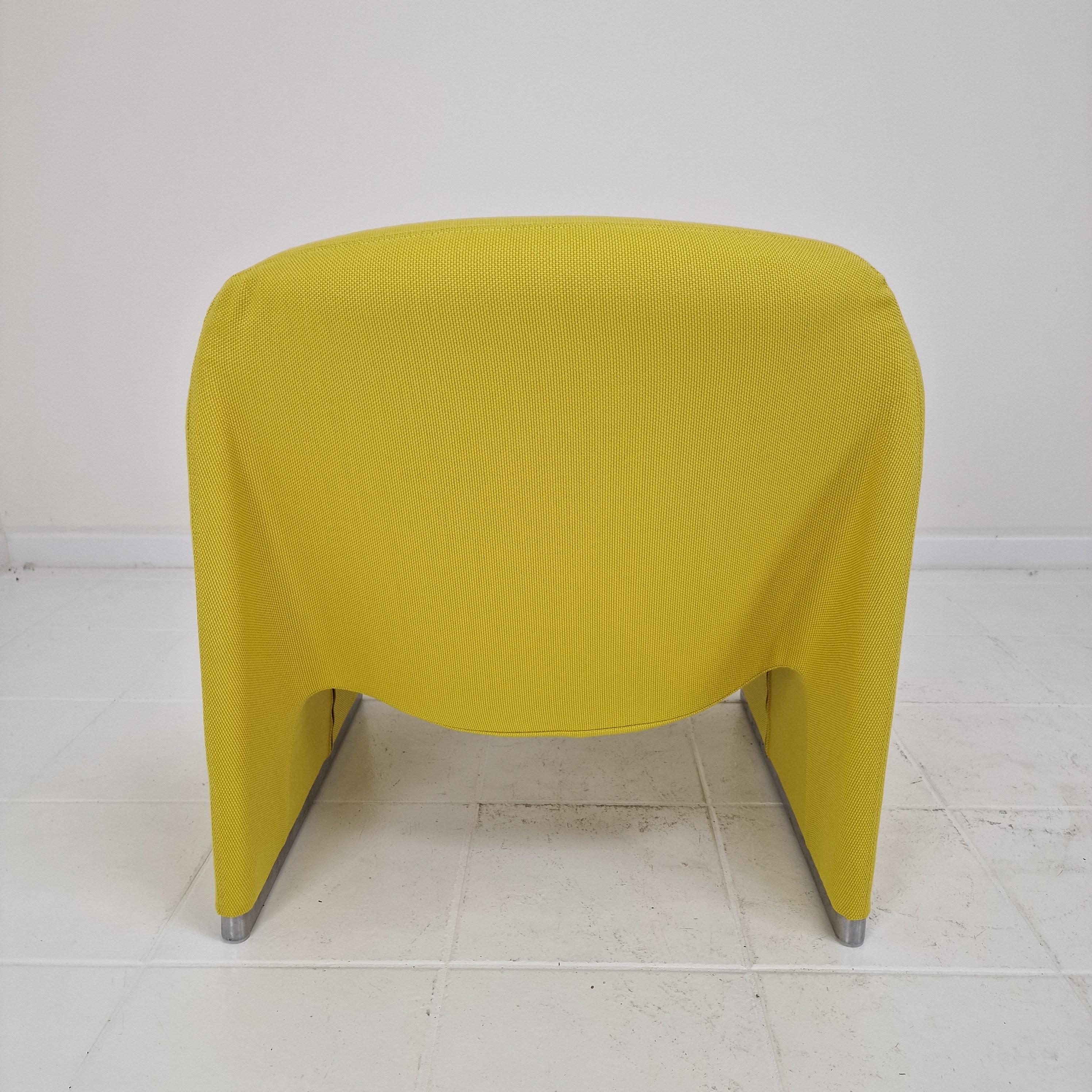 Alluminio Alky Lounge Chair di Giancarlo Piretti per Artifort, anni '1980 in vendita