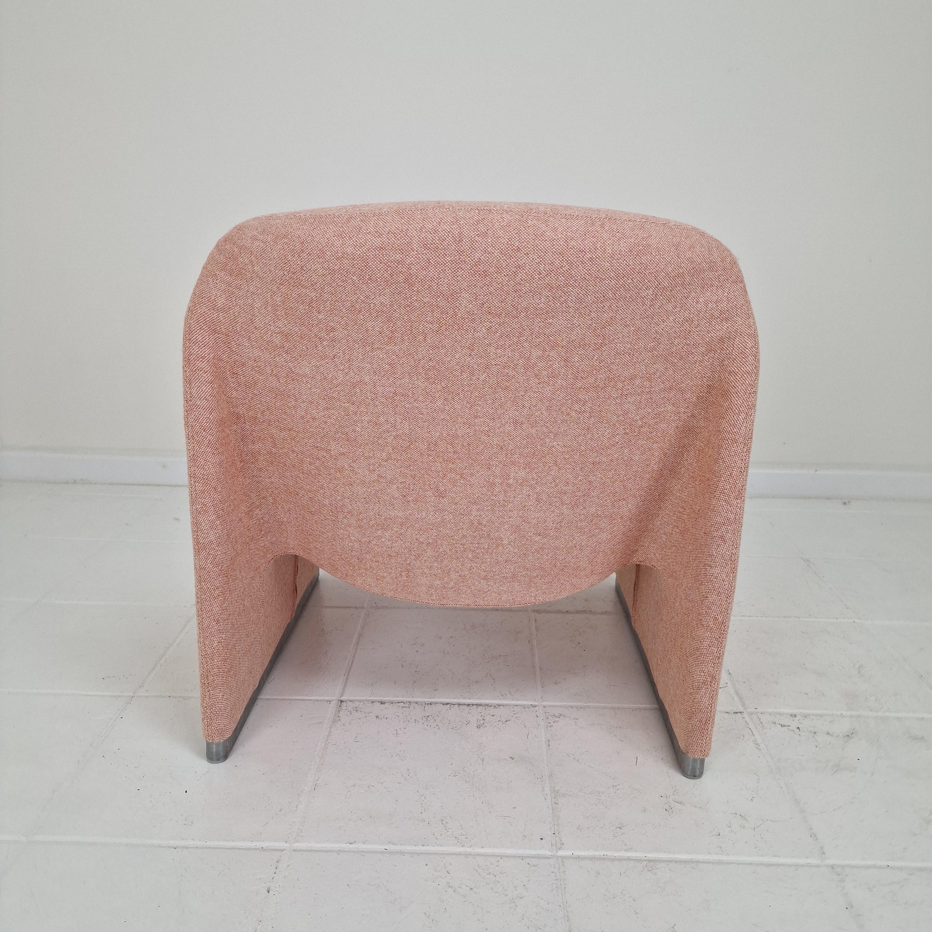 Aluminium Fauteuil de salon Alky de Giancarlo Piretti pour Artifort, 1980 en vente