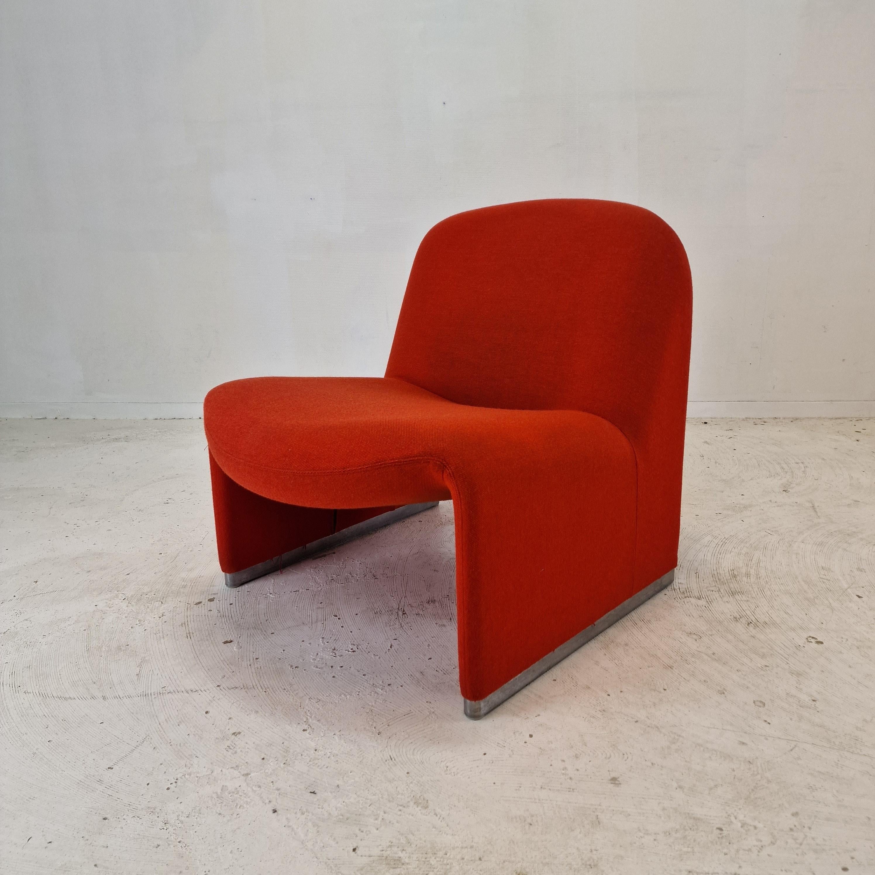 Alky Lounge Chair by Giancarlo Piretti for Castelli, 1980s For Sale 5