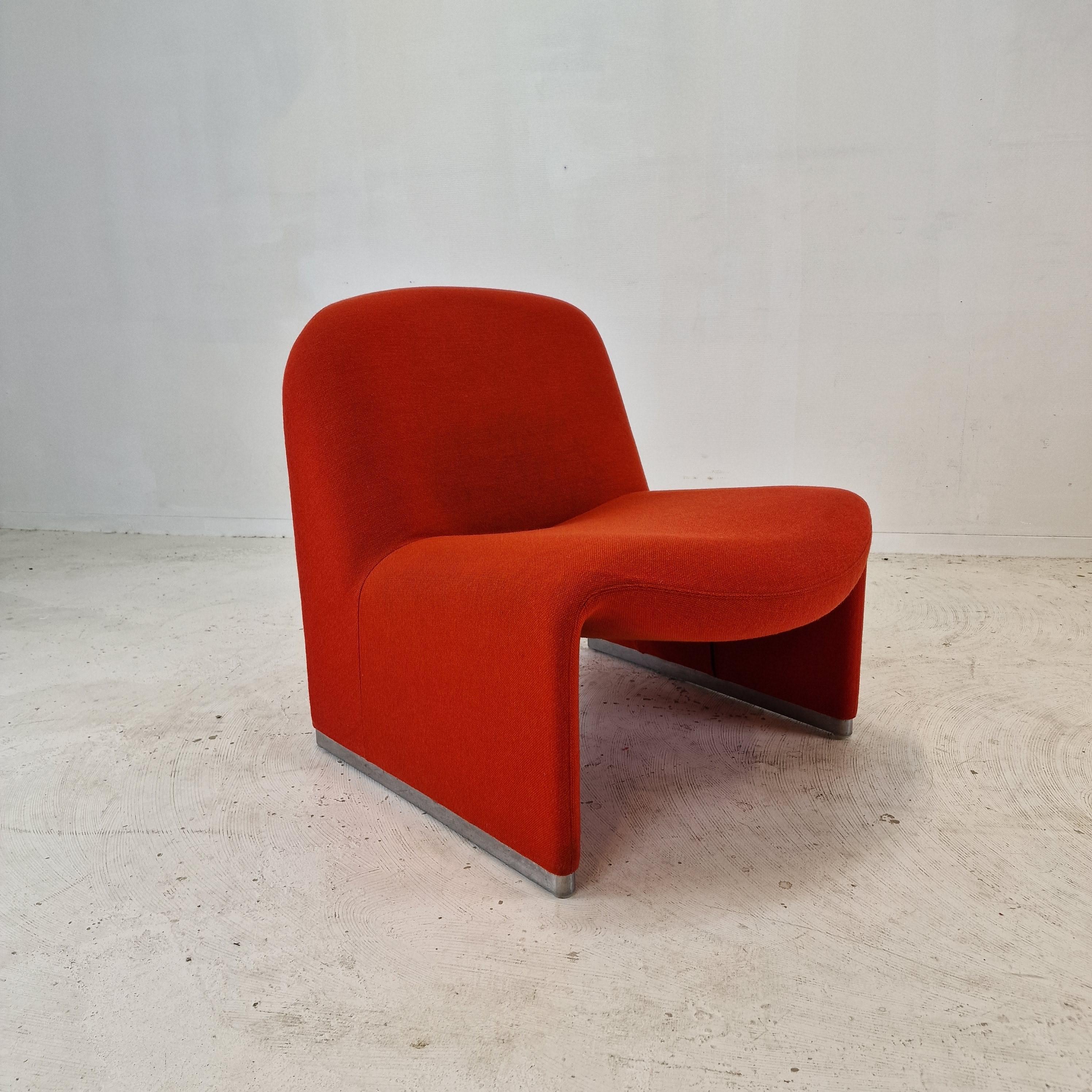Alky Lounge Chair by Giancarlo Piretti for Castelli, 1980s For Sale 6
