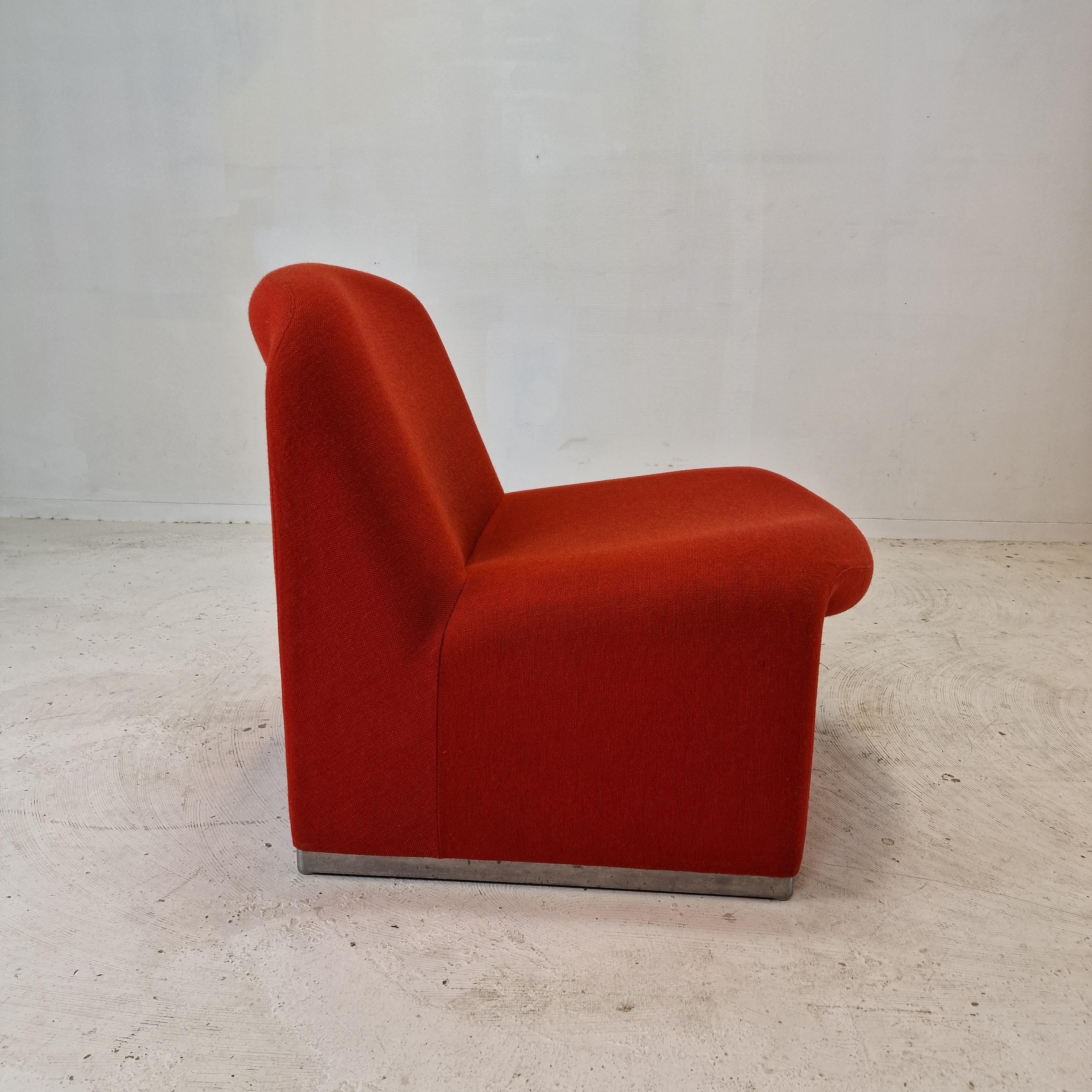 Alky Lounge Chair by Giancarlo Piretti for Castelli, 1980s For Sale 9