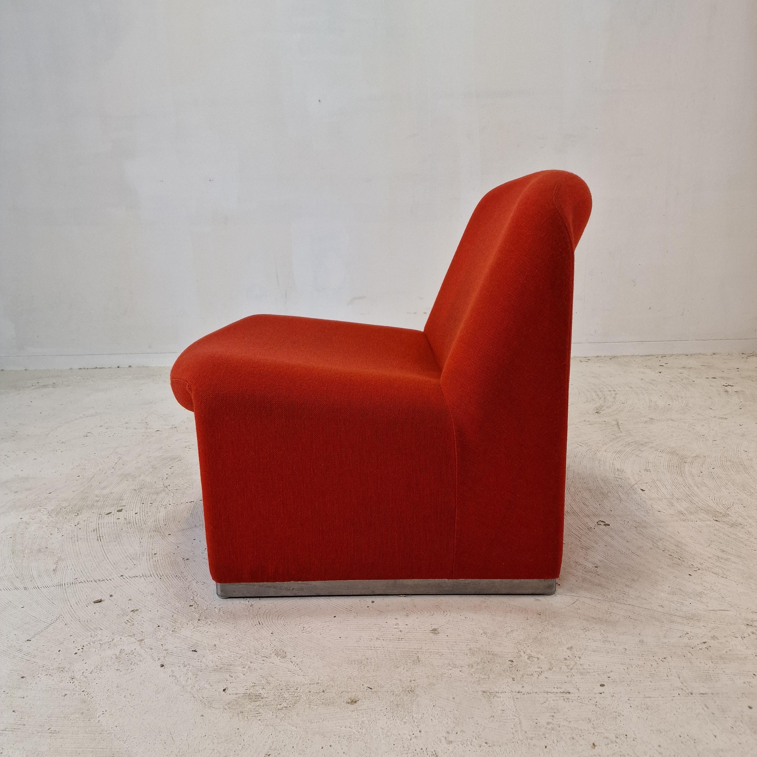 Late 20th Century Alky Lounge Chair by Giancarlo Piretti for Castelli, 1980s For Sale