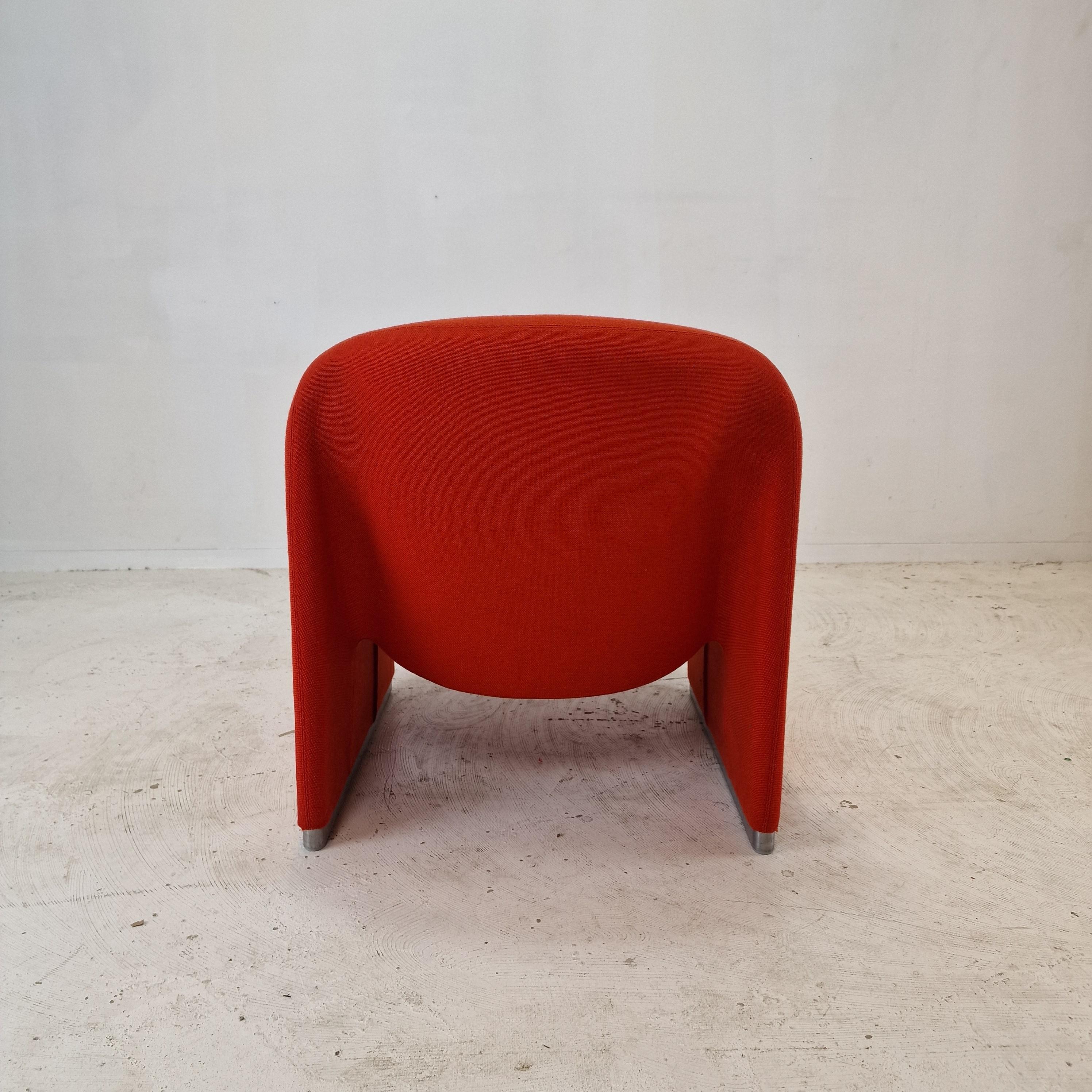 Alky Lounge Chair by Giancarlo Piretti for Castelli, 1980s For Sale 1