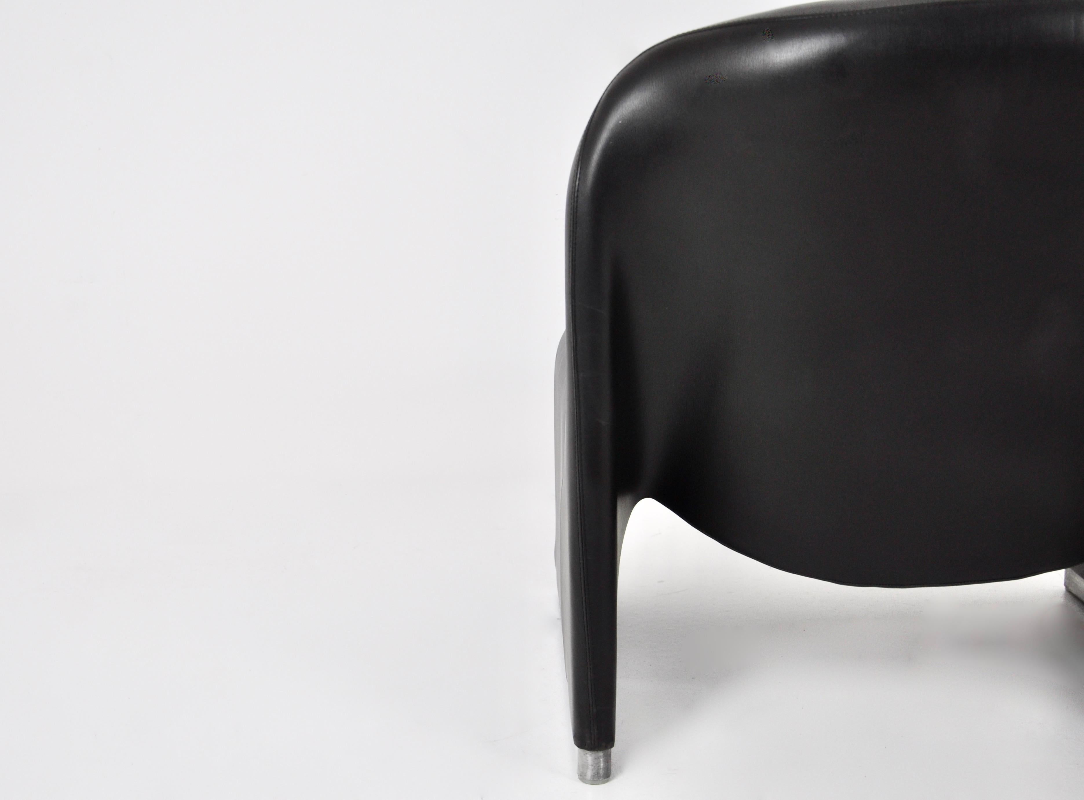 Alky Skaï Chair by Giancarlo Piretti for Anonima Castelli, 1970s Set of 2 5