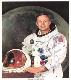 All 12 Apollo NASA Moonwalker Astronauts Signed Color Photographs