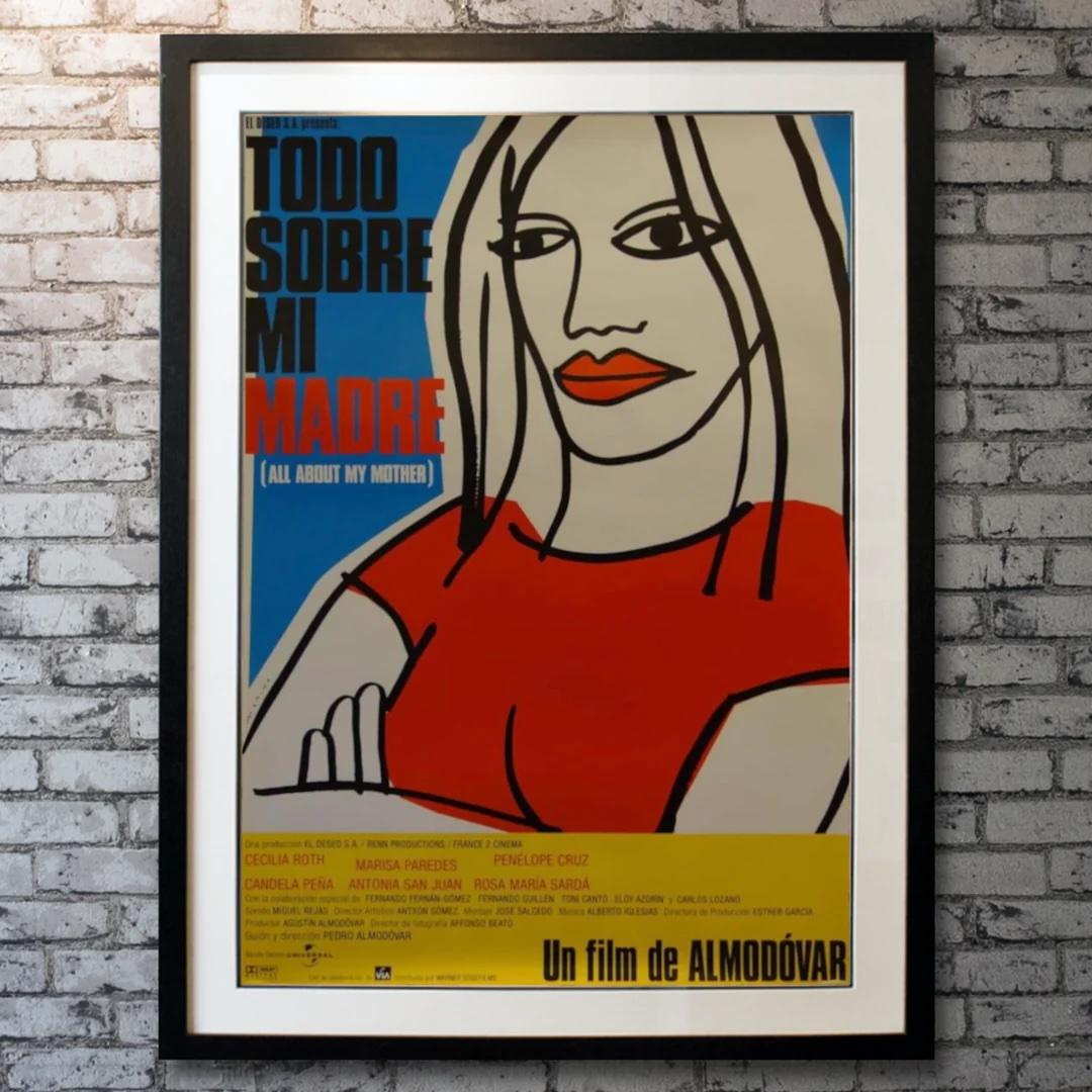 All About My Mother / Todo Sobre Mi Madre (1999) In Excellent Condition For Sale In London, GB