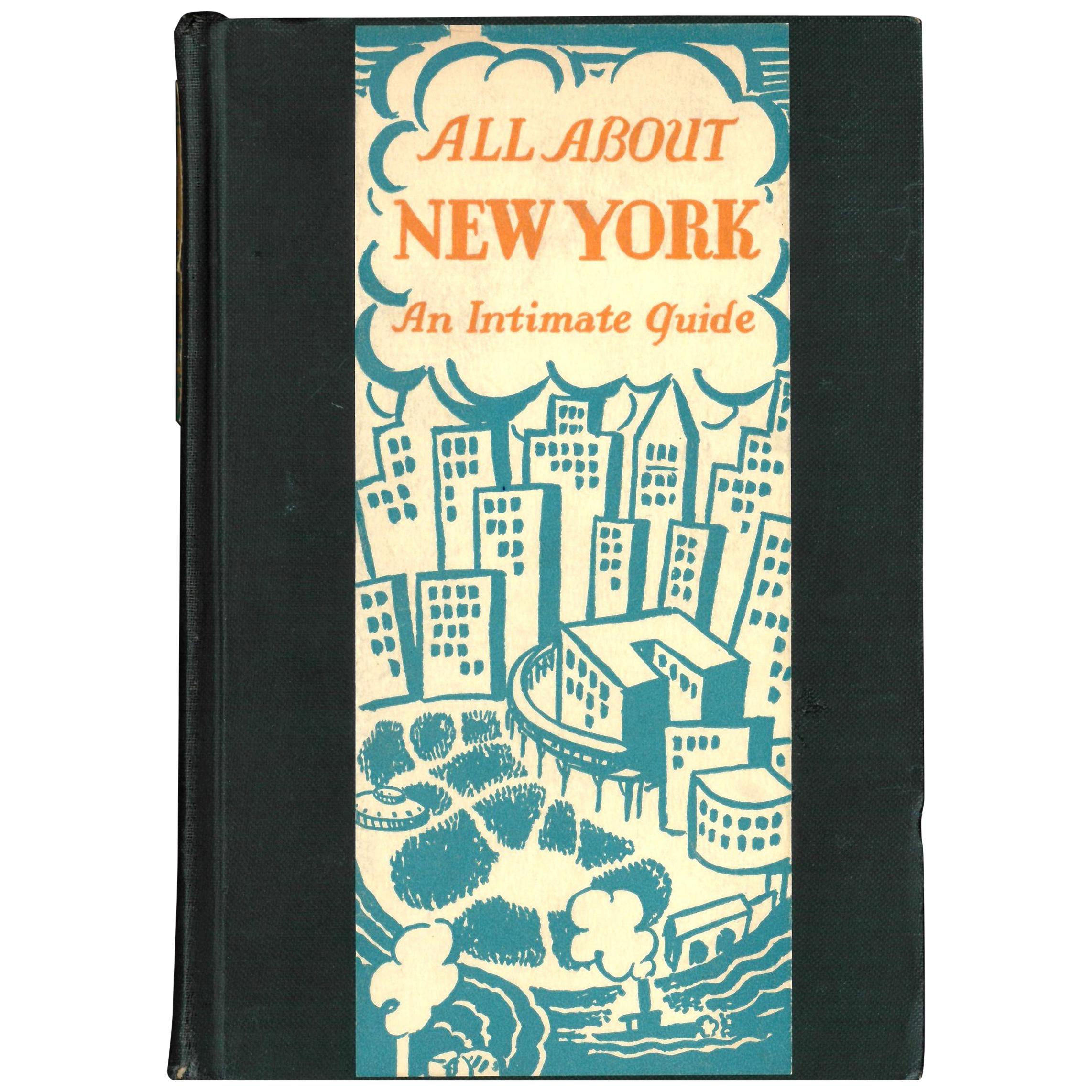 All About New York: An Intimate Guide by Rian James (Book) For Sale