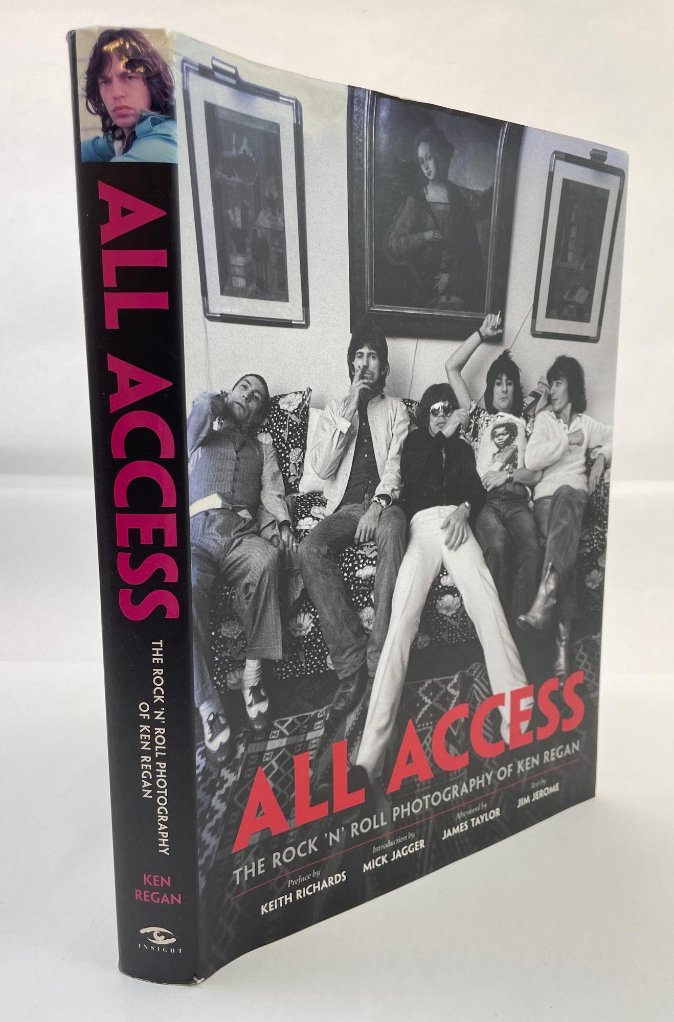 British All Access The Rock 'n' Roll Photography of Ken Regan Hardcover Book For Sale