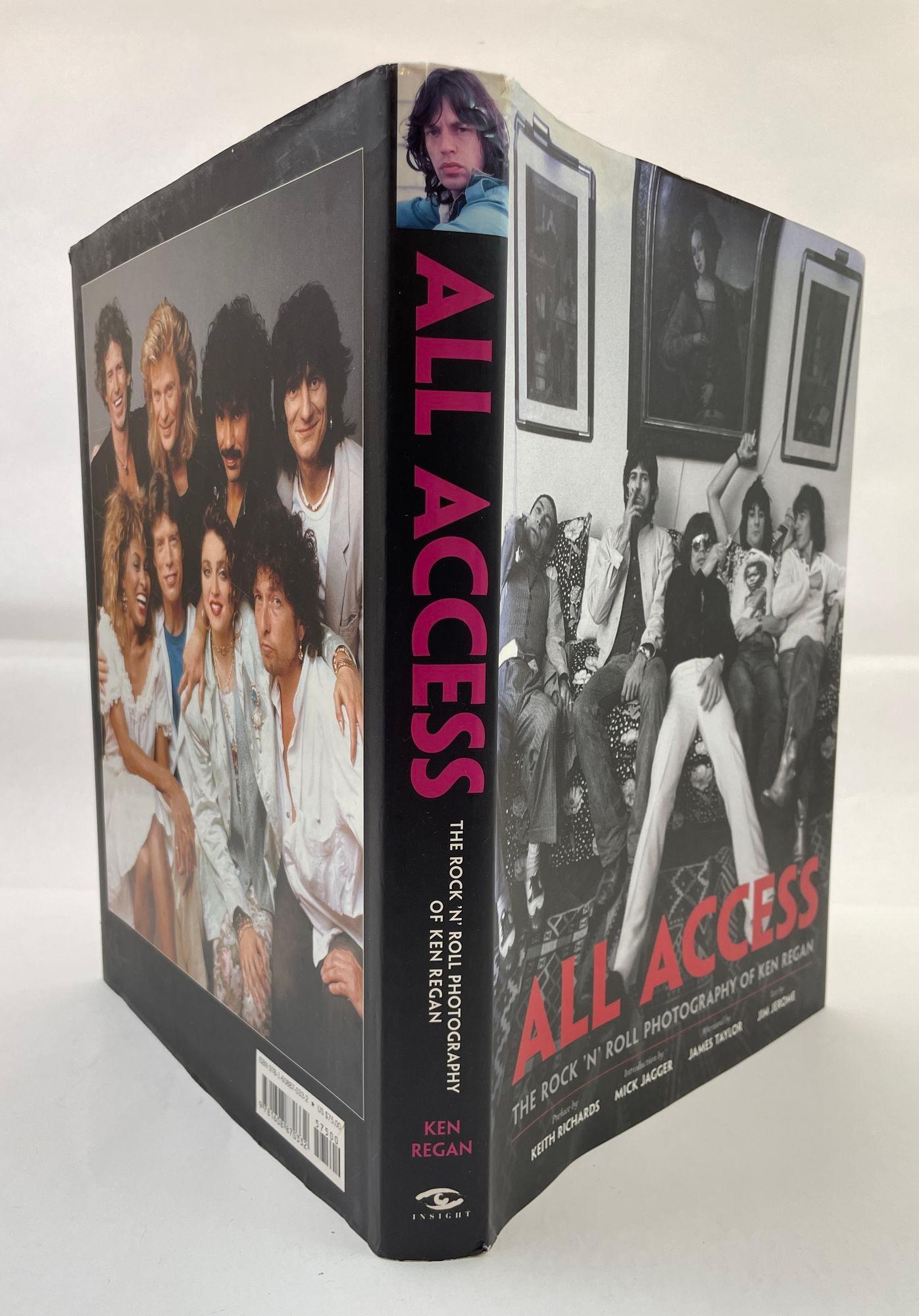All Access The Rock 'n' Roll Photography of Ken Regan Hardcover Book In Good Condition For Sale In North Hollywood, CA