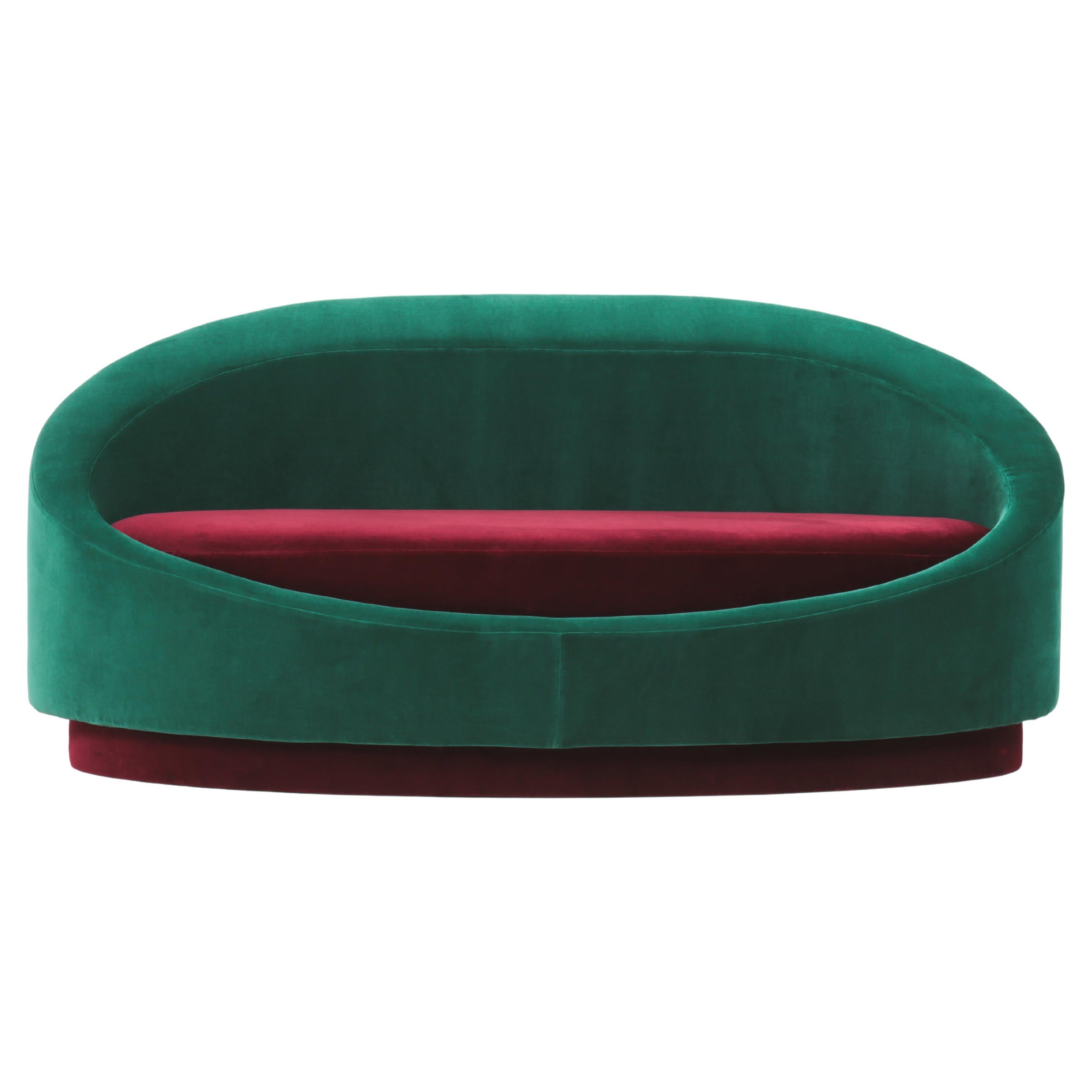 All Around Sofa 160 by Pierre Gonalons Kvadrat Fabric Paradisoterrestre Edition For Sale