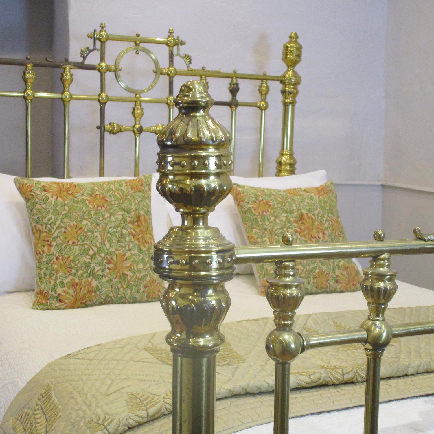 antique brass bed value