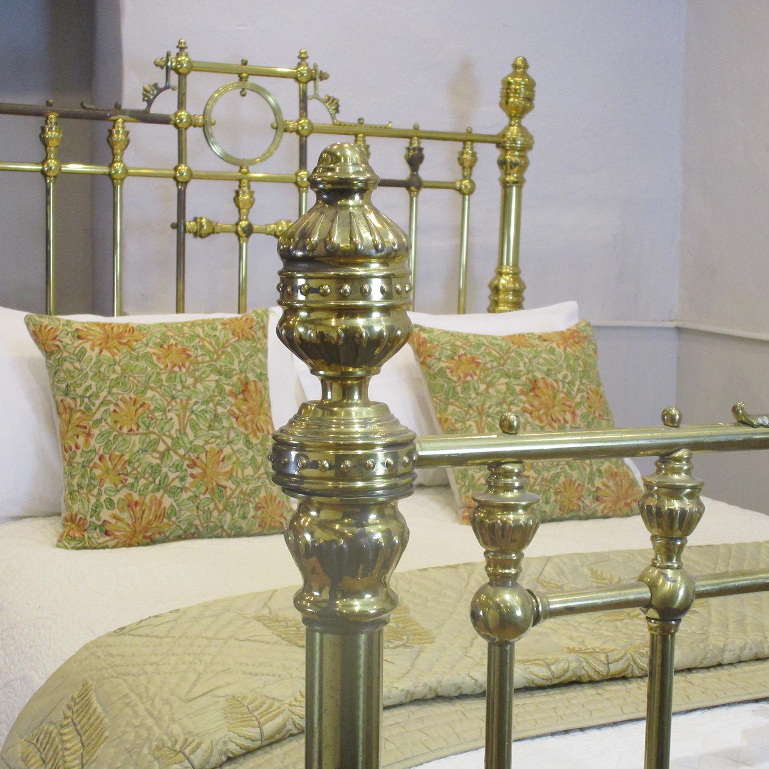 vintage brass bed